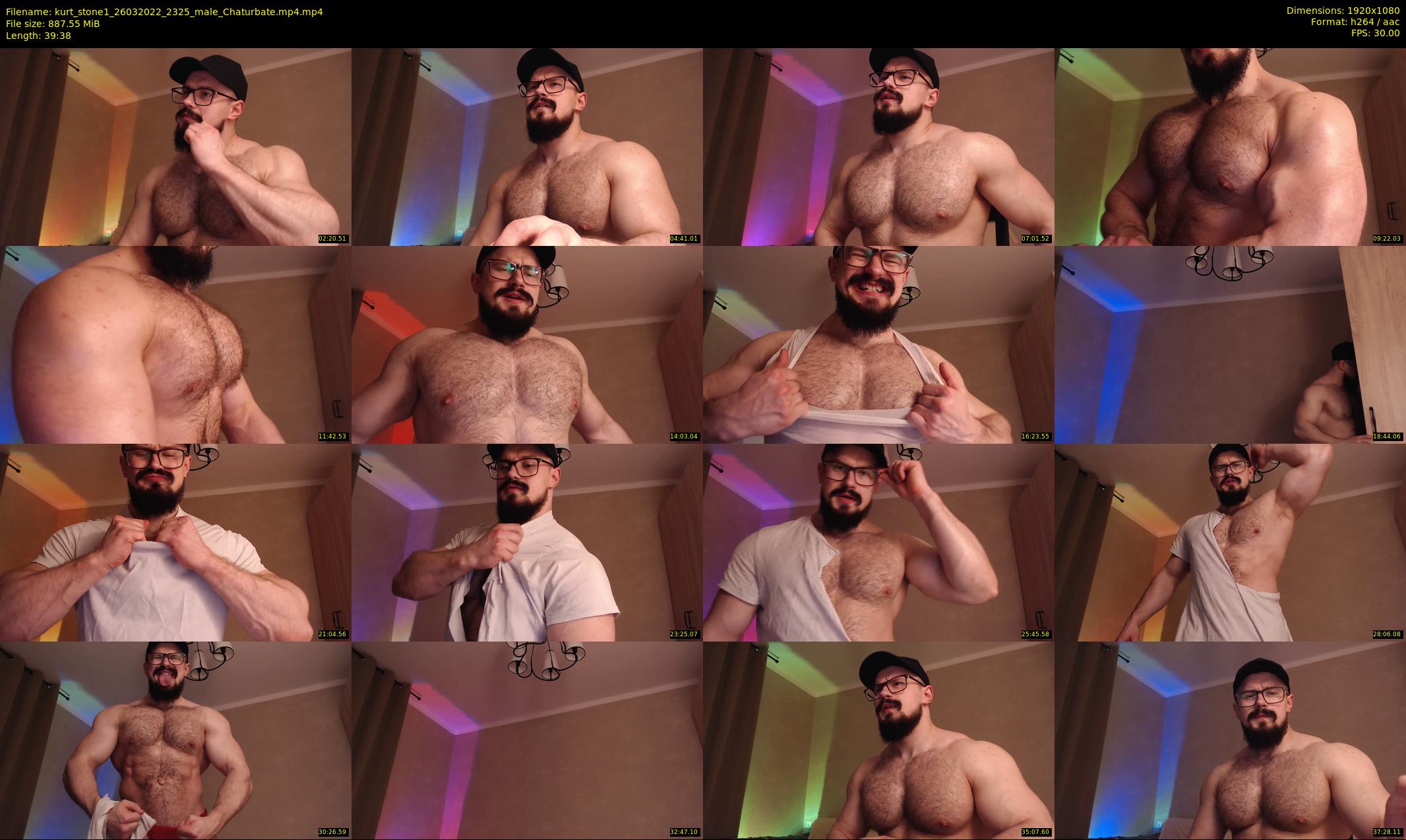 kurt_stone1 — 40 minute Chaturbate male cam show recording, 1080p, Mar 26, 2022