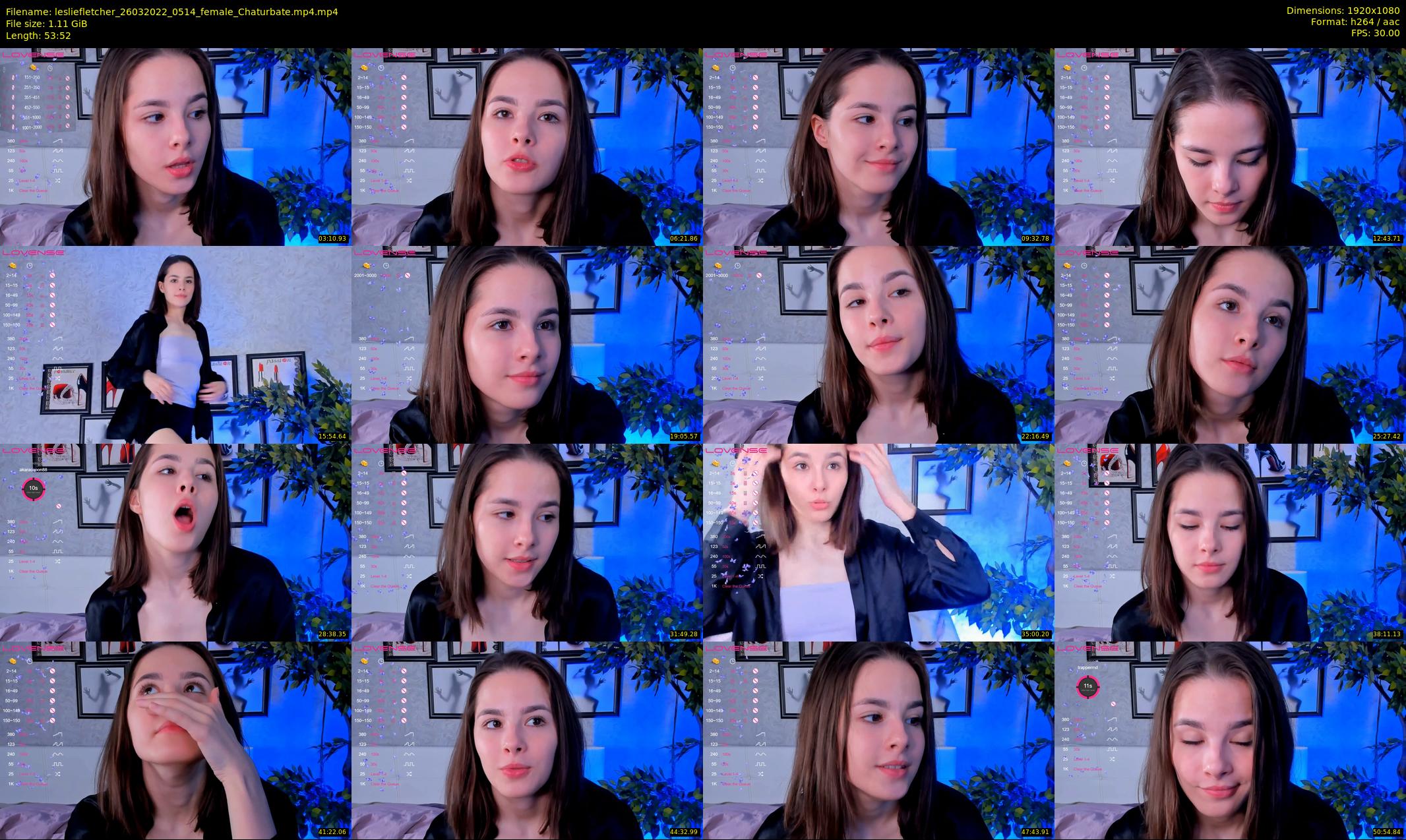 lesliefletcher — 54 minute Chaturbate couple cam show recording, 1080p, Mar 26, 2022