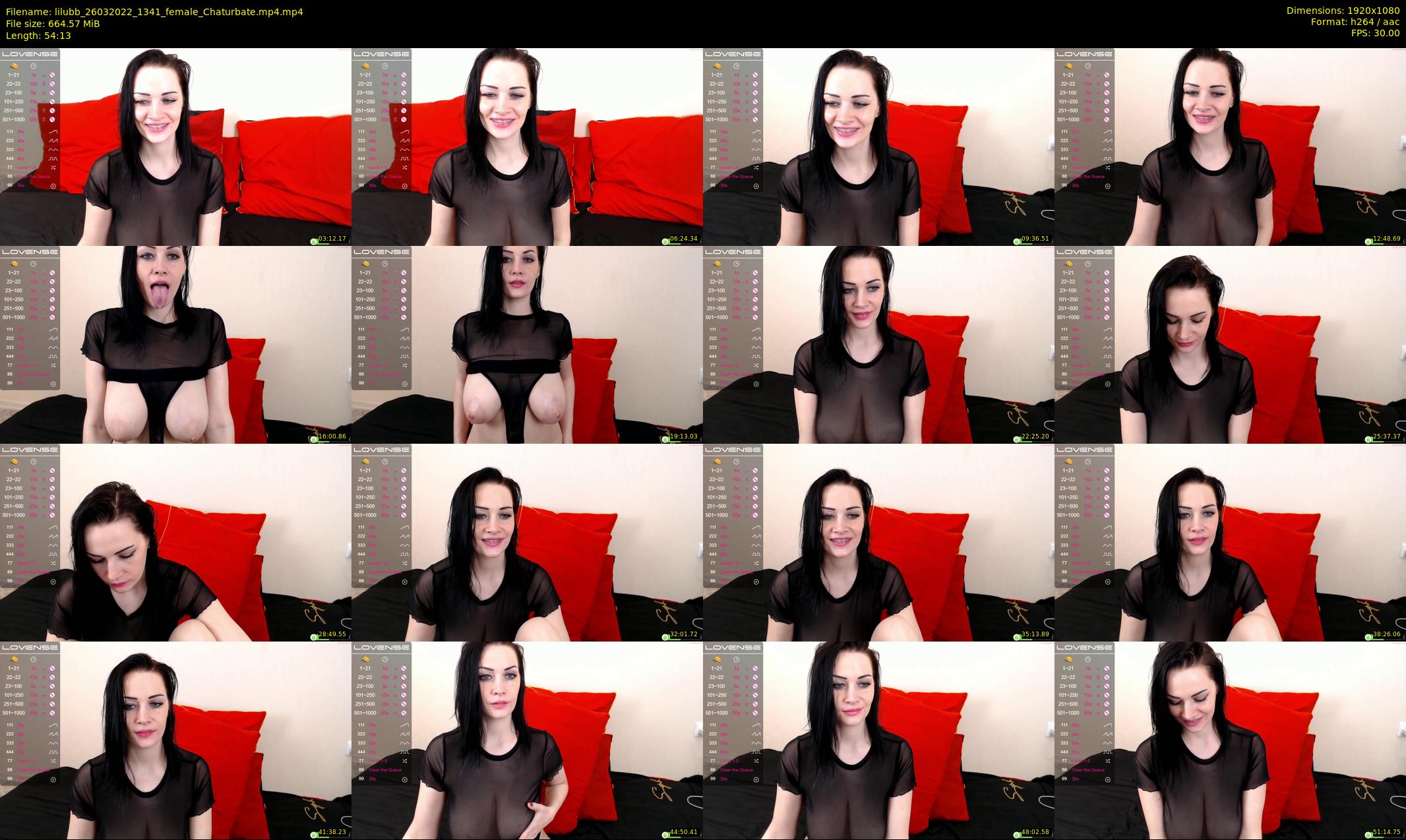 lilubb — 55 minute Chaturbate female cam show recording, 1080p, Mar 26, 2022