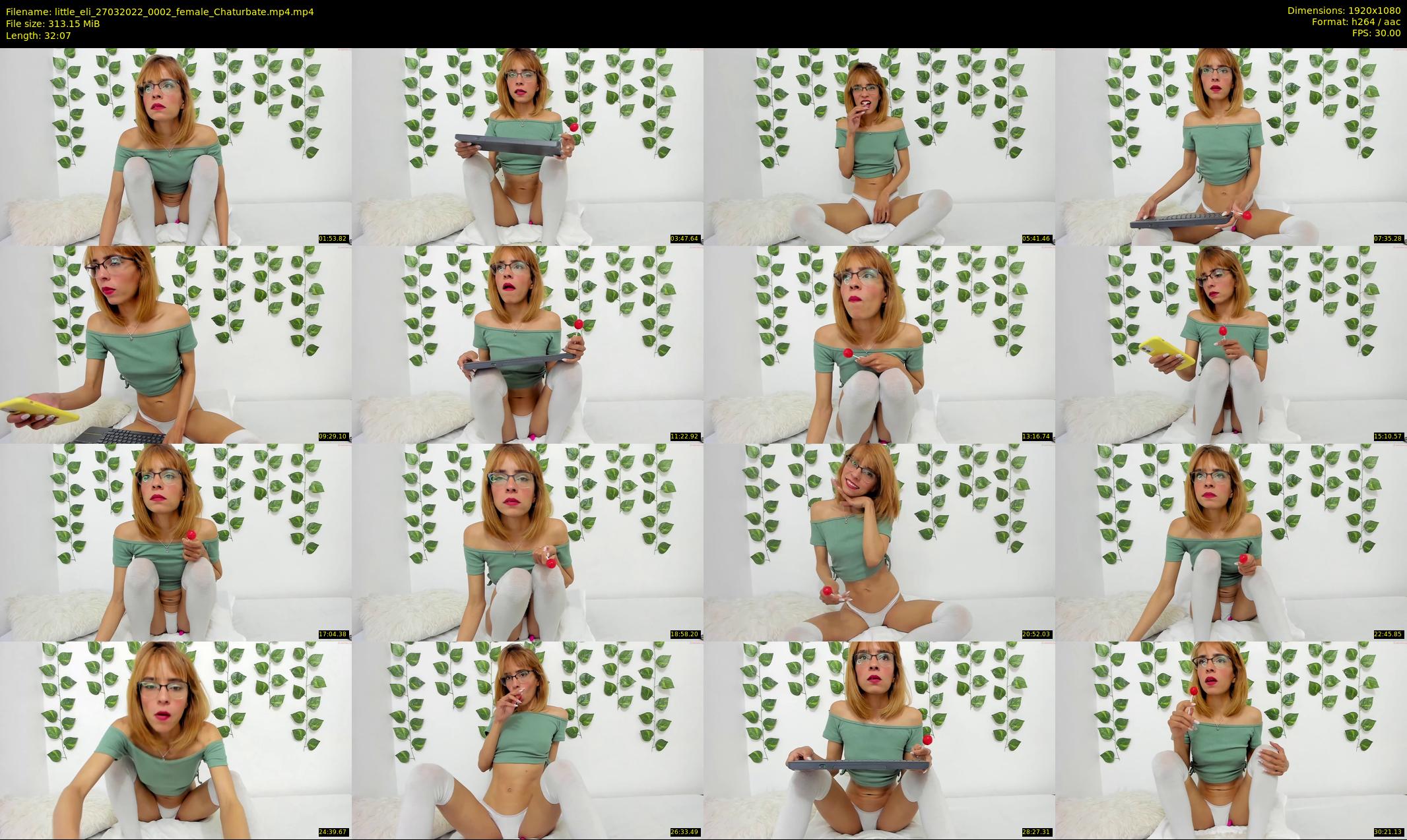 little_eli — 33 minute Chaturbate female cam show recording, 1080p, Mar 27, 2022