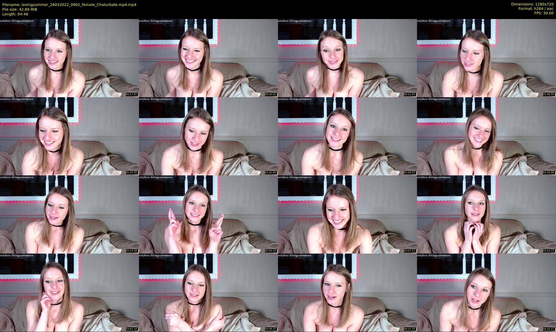 lovingsummer — 5 minute Chaturbate female cam show recording, 720p, Mar 26, 2022