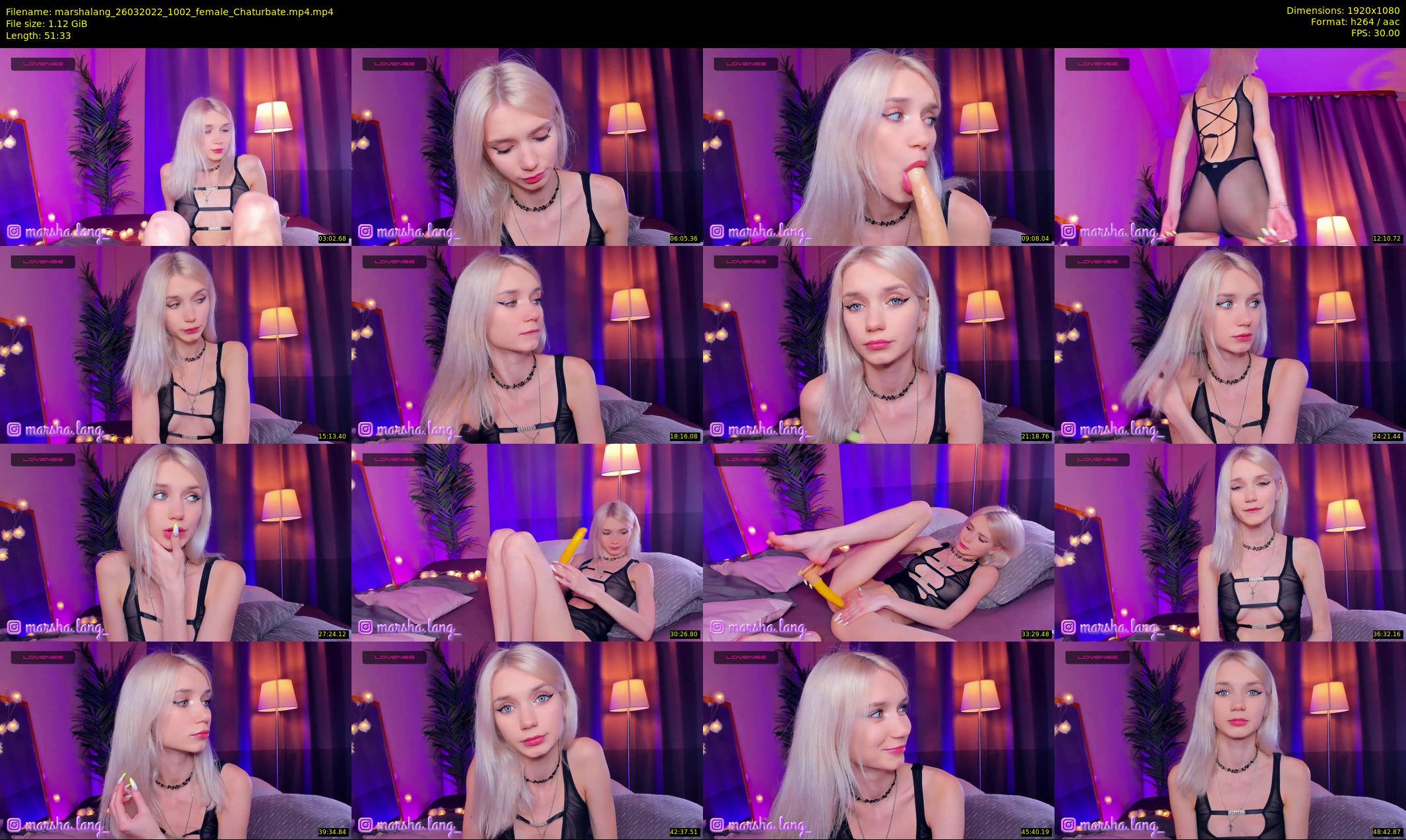 marshalang — 52 minute Chaturbate couple cam show recording, 1080p, Mar 26, 2022