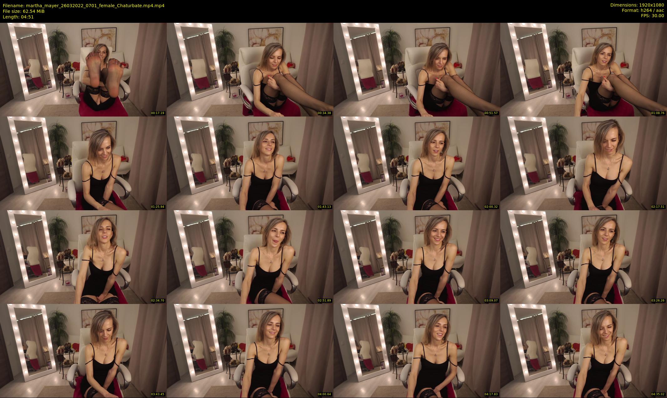 martha_mayer — 5 minute Chaturbate female cam show recording, 1080p, Mar 26, 2022