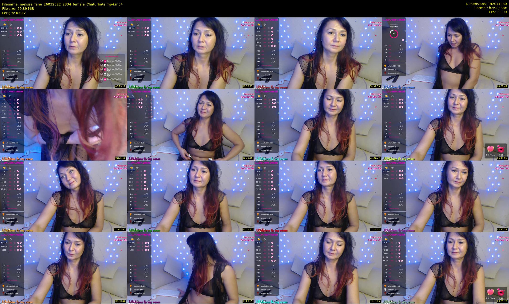 melissa_fane — 4 minute Chaturbate female cam show recording, 1080p, Mar 26, 2022