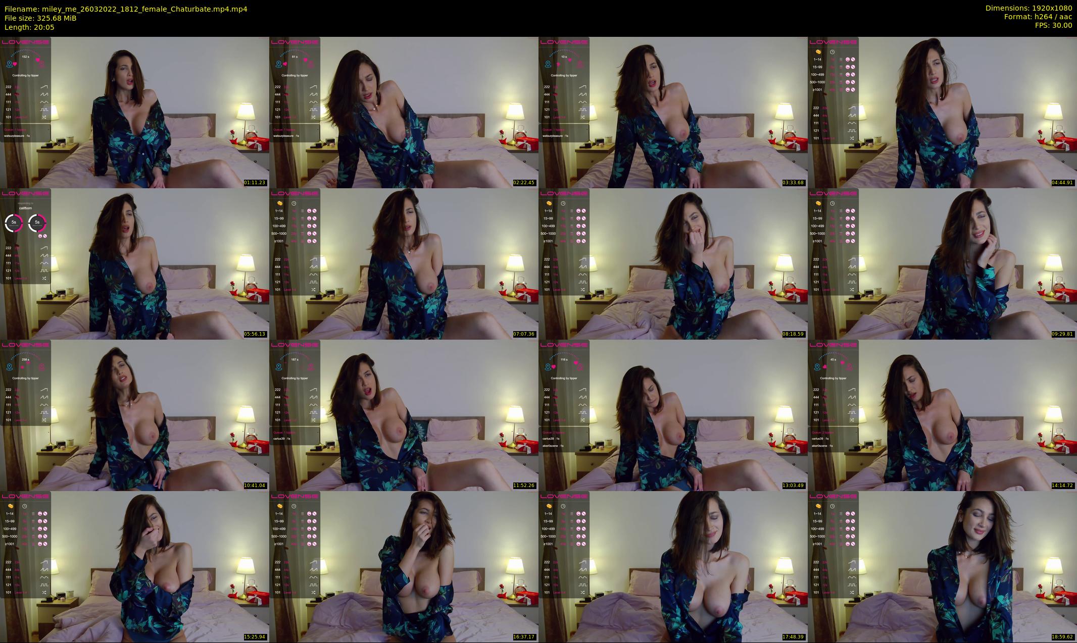 miley_me — 21 minute Chaturbate female cam show recording, 1080p, Mar 26, 2022