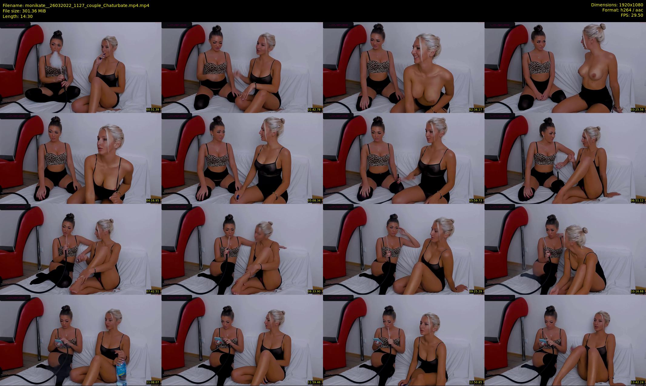 monikate_ — 15 minute Chaturbate couple cam show recording, 1080p, Mar 26, 2022
