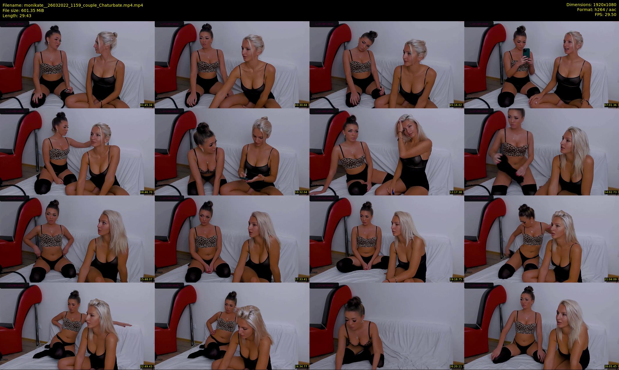 monikate_ — 30 minute Chaturbate couple cam show recording, 1080p, Mar 26, 2022