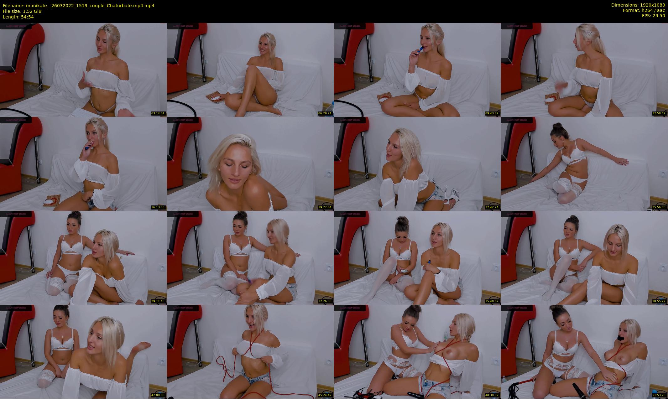 monikate_ — 55 minute Chaturbate couple cam show recording, 1080p, Mar 26, 2022