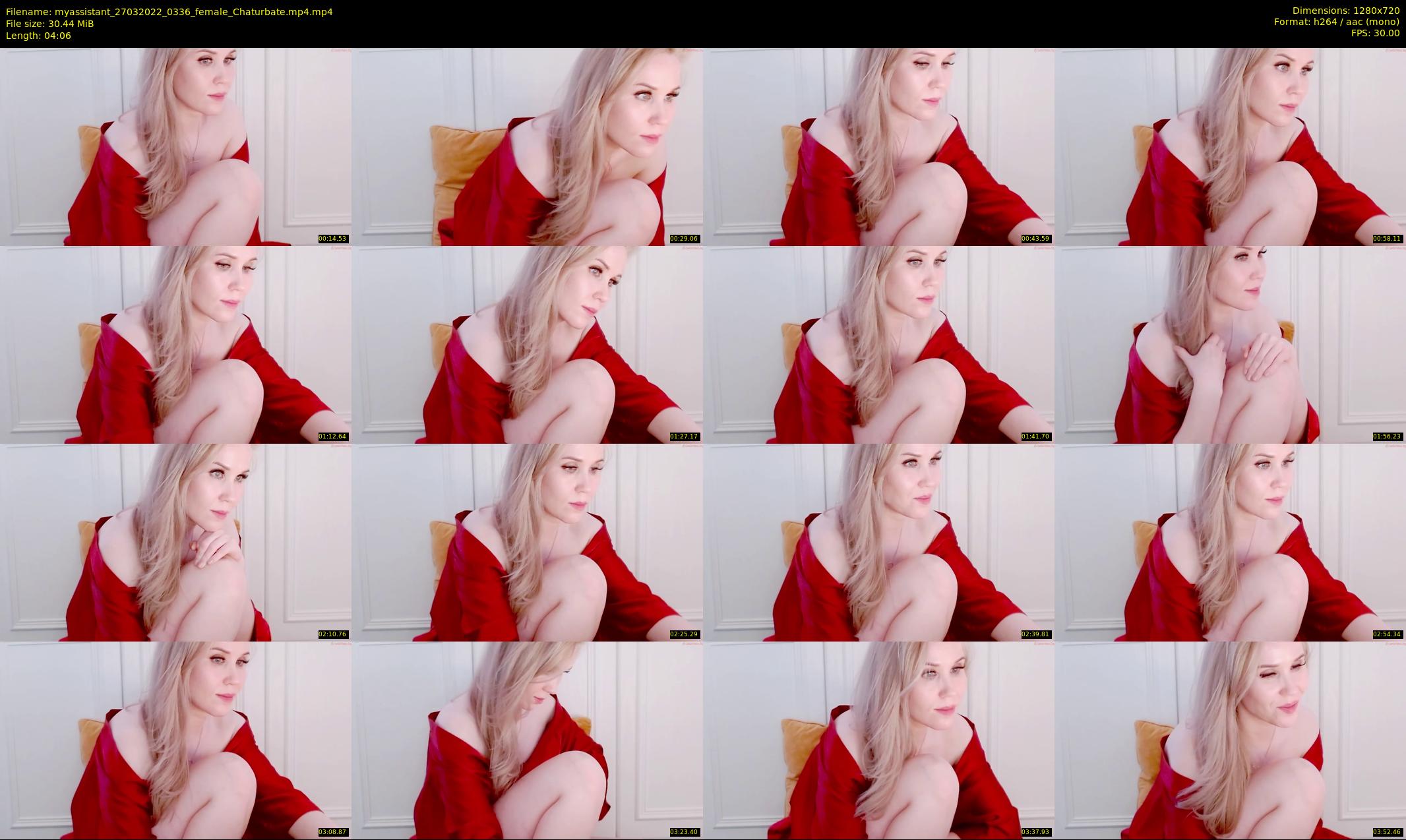 myassistant — 5 minute Chaturbate female cam show recording, 720p, Mar 27, 2022