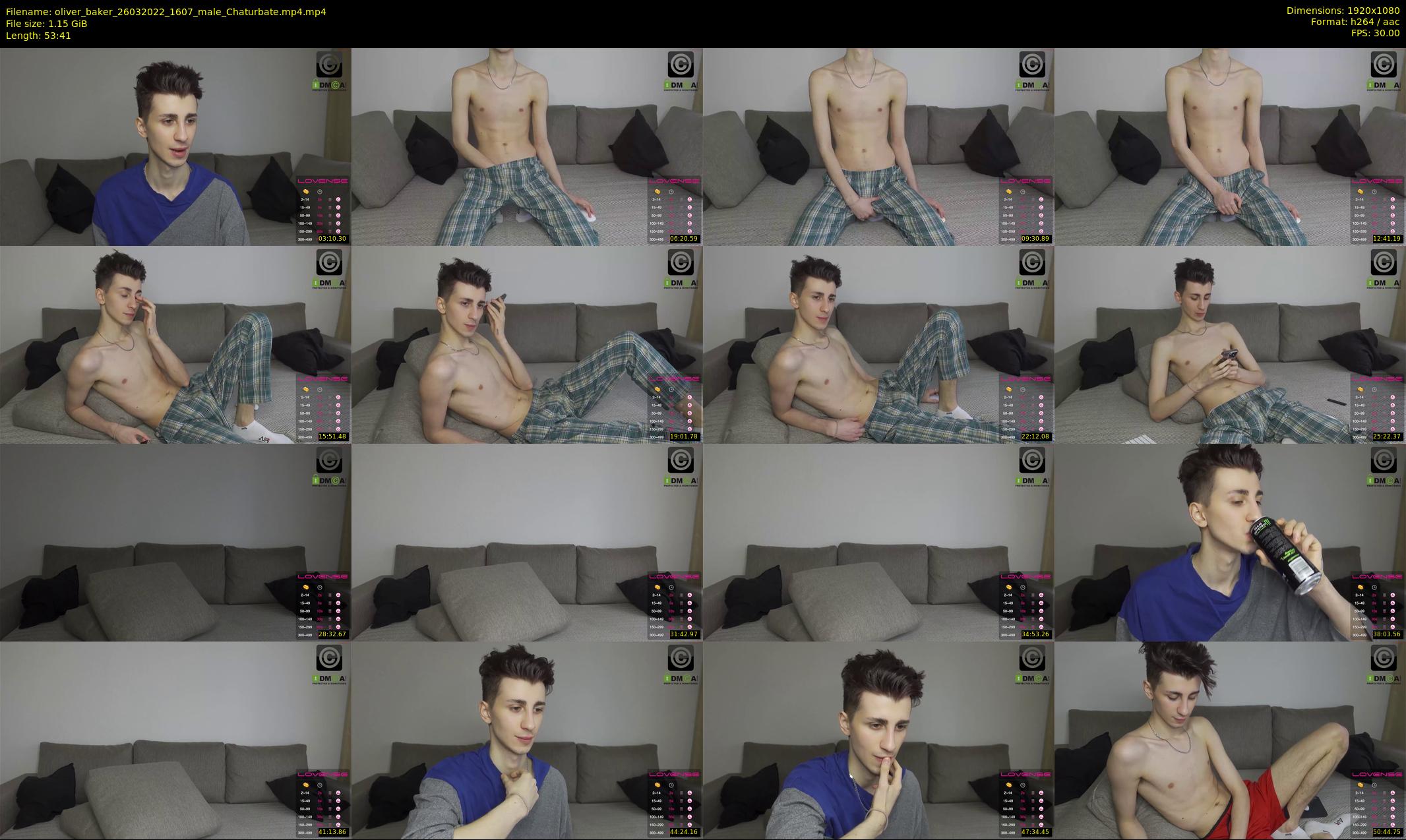 oliver_baker — 54 minute Chaturbate male cam show recording, 1080p, Mar 26, 2022