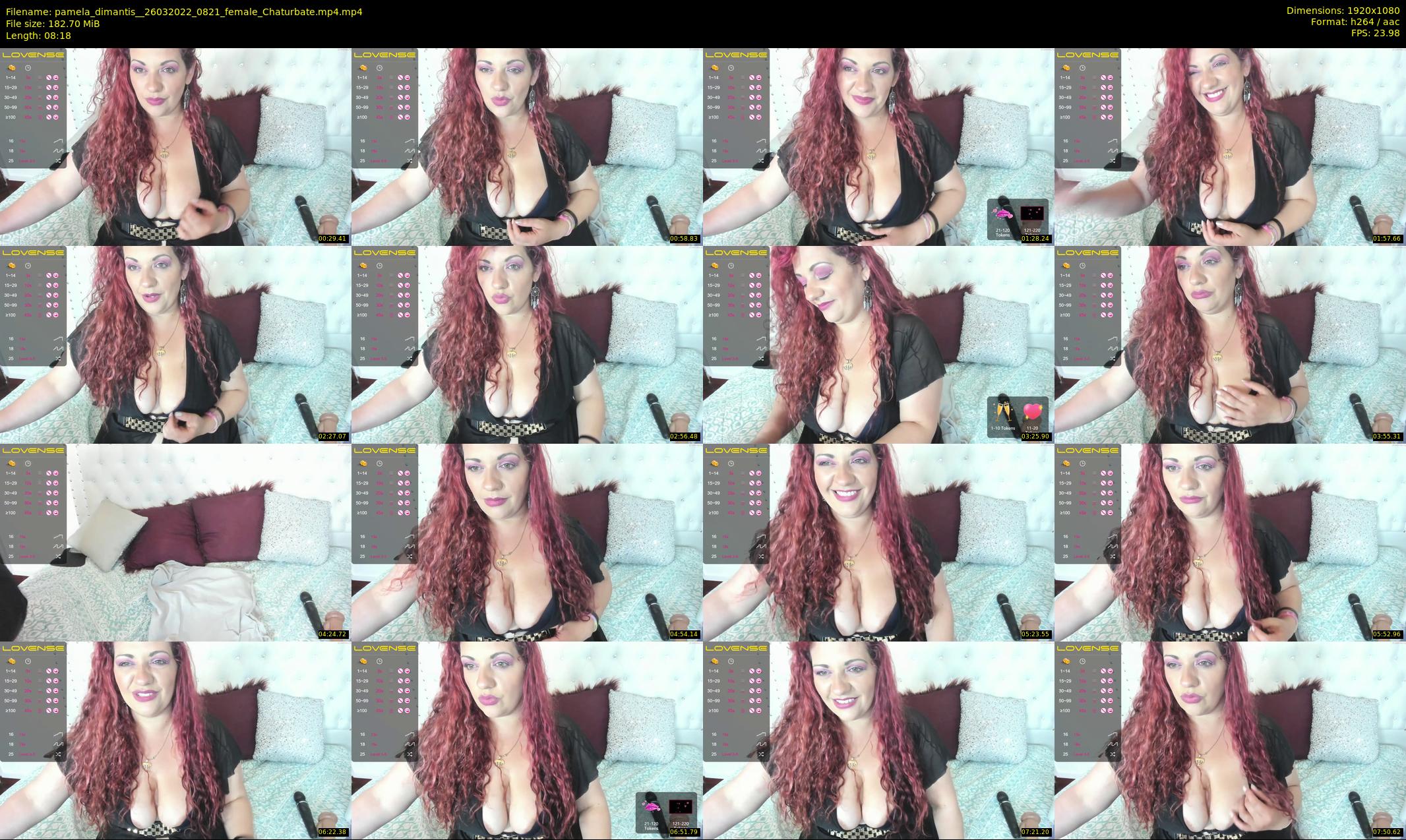pamela_dimantis_ — 9 minute Chaturbate female cam show recording, 1080p, Mar 26, 2022