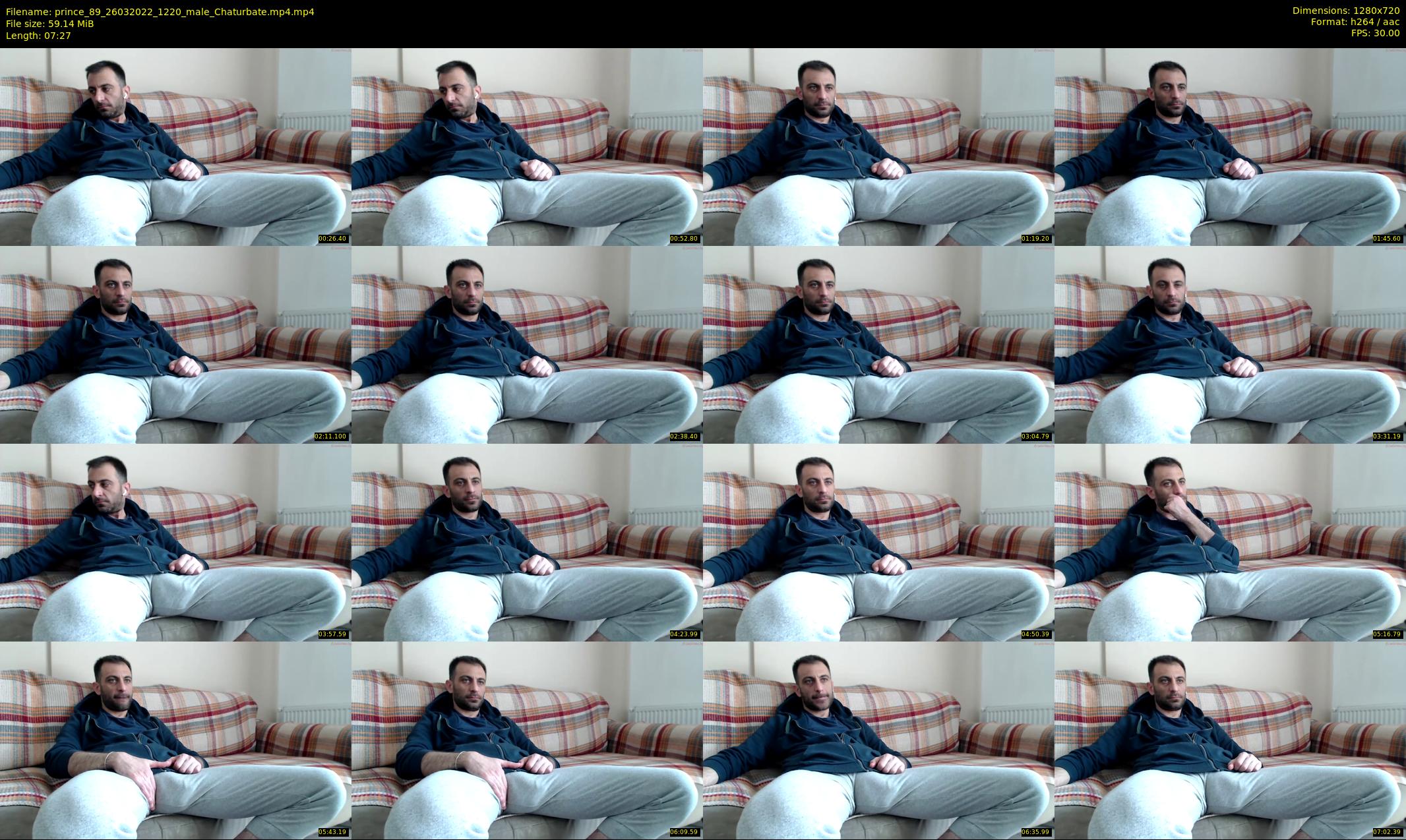 prince_89 — 8 minute Chaturbate male cam show recording, 720p, Mar 26, 2022