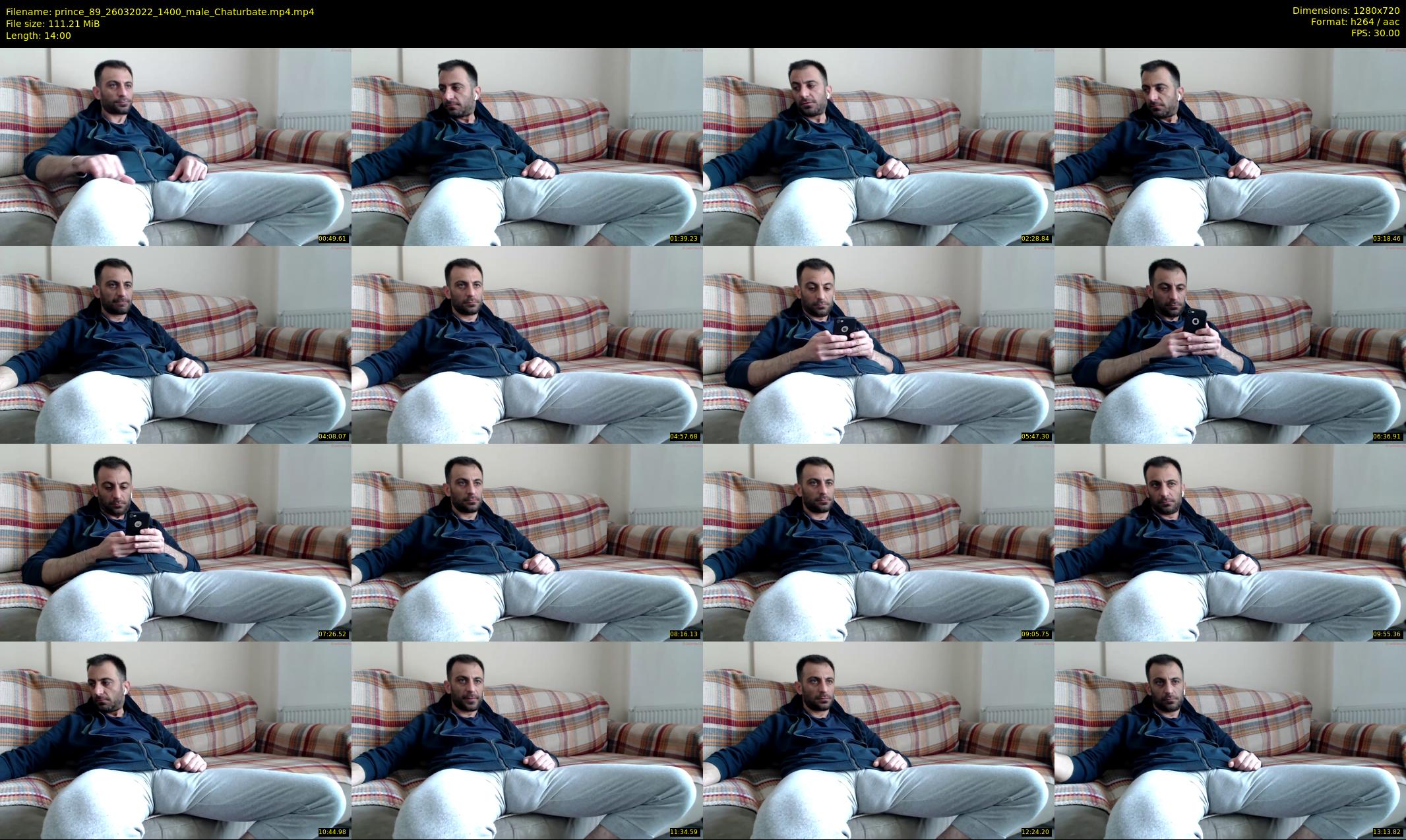 prince_89 — 14 minute Chaturbate male cam show recording, 720p, Mar 26, 2022