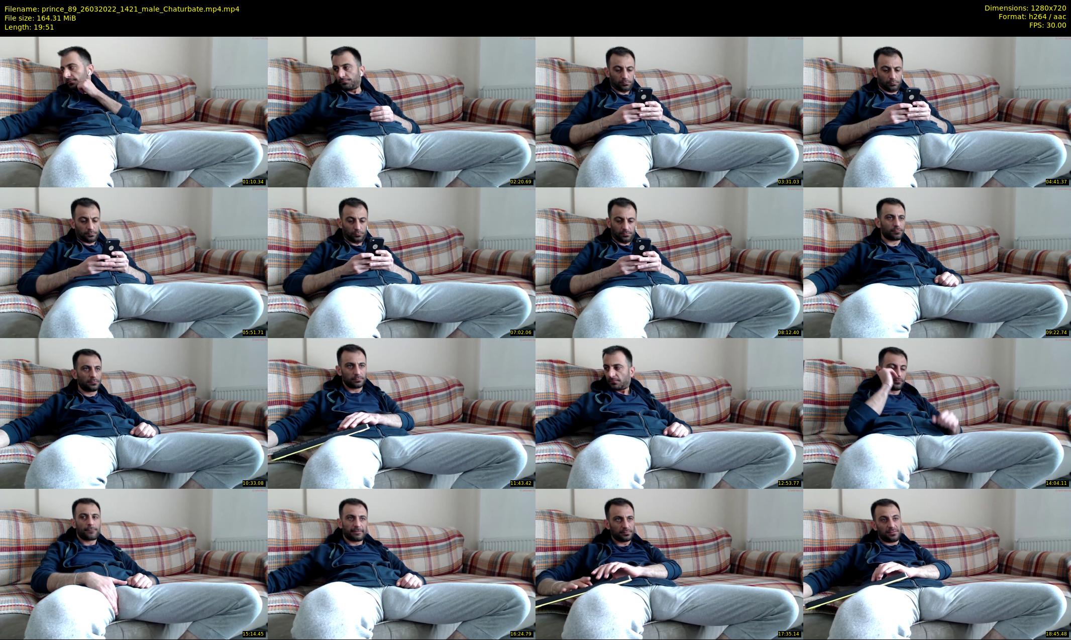 prince_89 — 20 minute Chaturbate male cam show recording, 720p, Mar 26, 2022