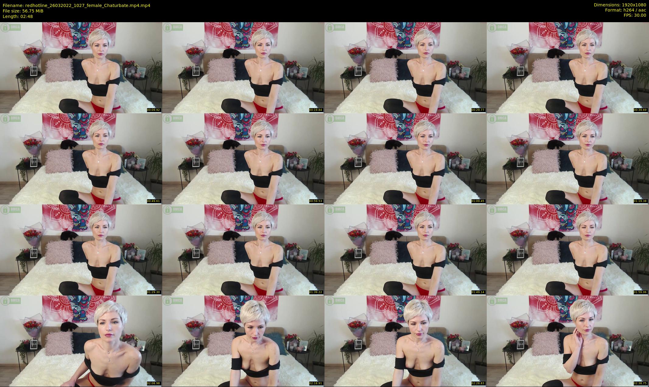 redhotline — 3 minute Chaturbate female cam show recording, 1080p, Mar 26, 2022