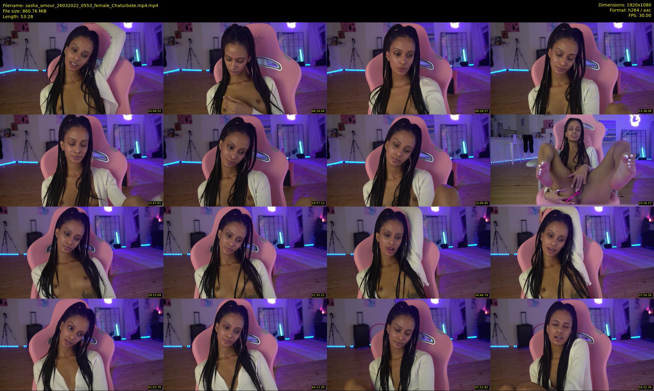 sasha_amour — 54 minute Chaturbate female cam show recording, 1080p, Mar 26, 2022