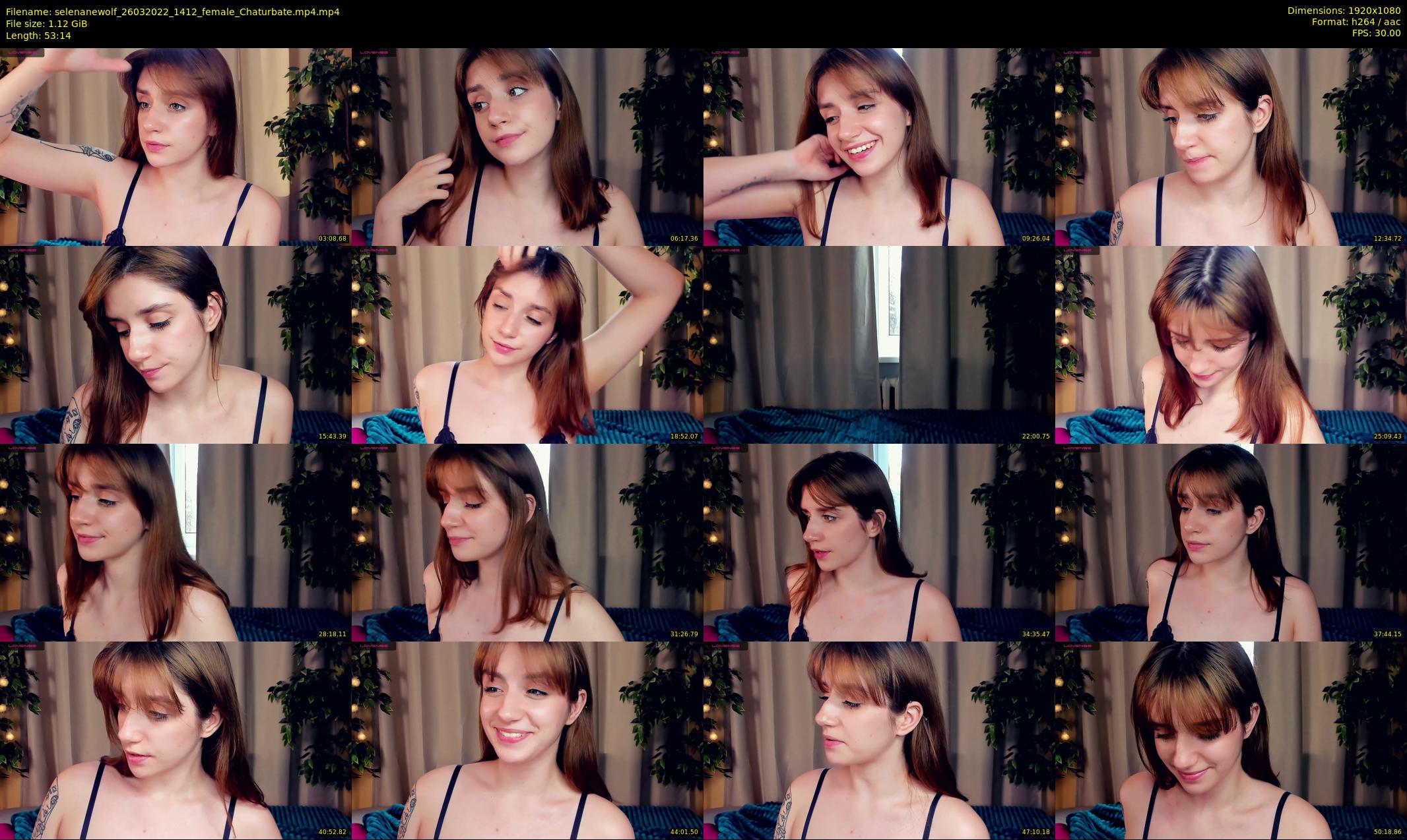 selenanewolf — 54 minute Chaturbate couple cam show recording, 1080p, Mar 26, 2022