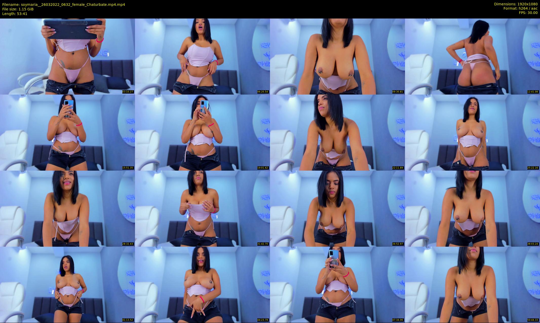 soymaria_ — 54 minute Chaturbate female cam show recording, 1080p, Mar 26, 2022