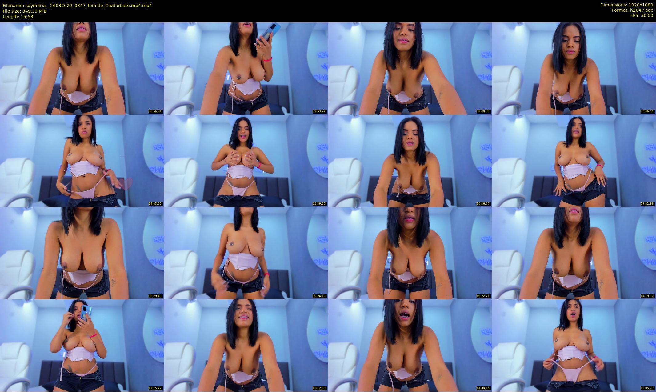 soymaria_ — 16 minute Chaturbate female cam show recording, 1080p, Mar 26, 2022