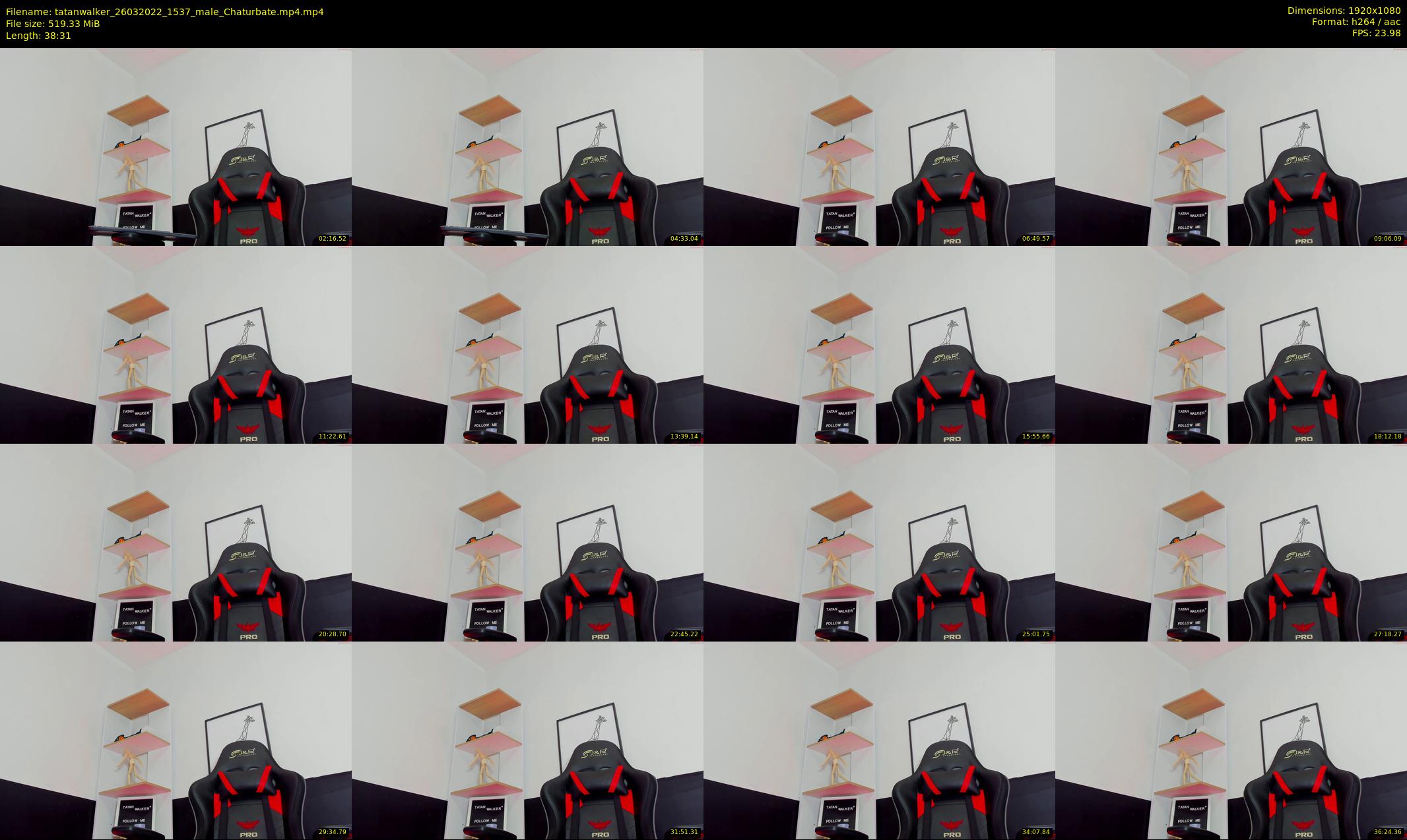 tatanwalker — 39 minute Chaturbate male cam show recording, 1080p, Mar 26, 2022
