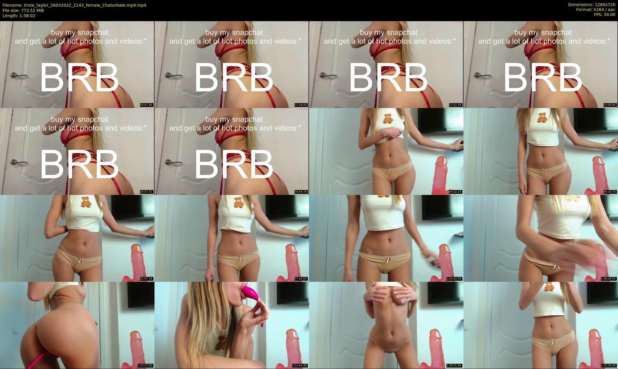 trixie_taylor — 99 minute Chaturbate female cam show recording, 720p, Mar 26, 2022