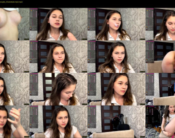 vrchan — 57 minute Chaturbate couple cam show recording, 1080p, Mar 26, 2022