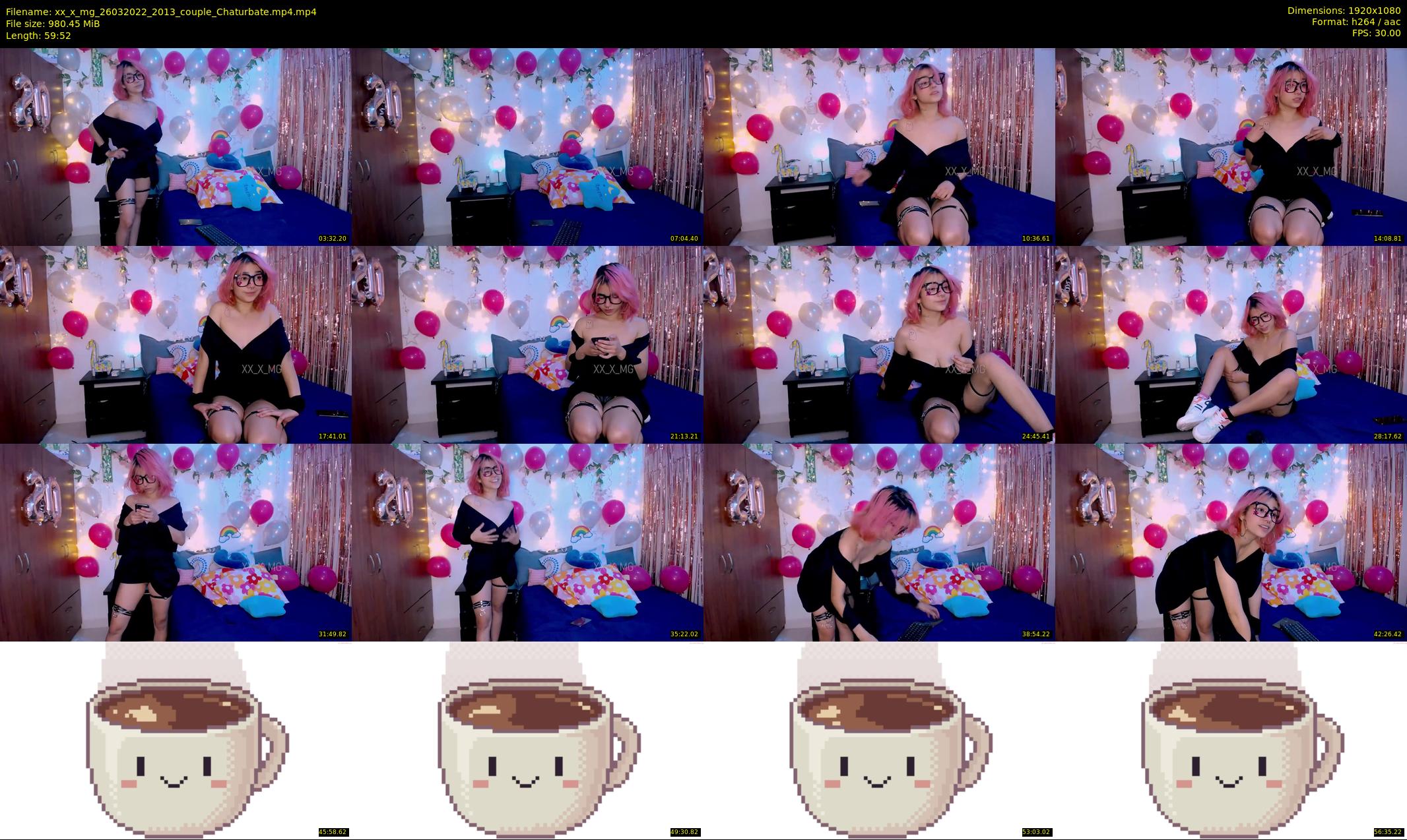xx_x_mg — 60 minute Chaturbate couple cam show recording, 1080p, Mar 26, 2022