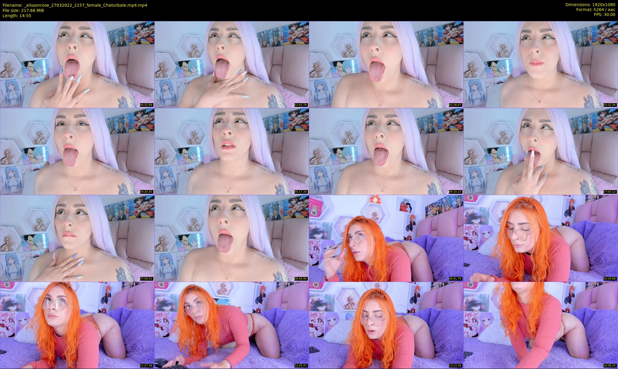 _alissonrose — 15 minute Chaturbate female cam show recording, 1080p, Mar 27, 2022