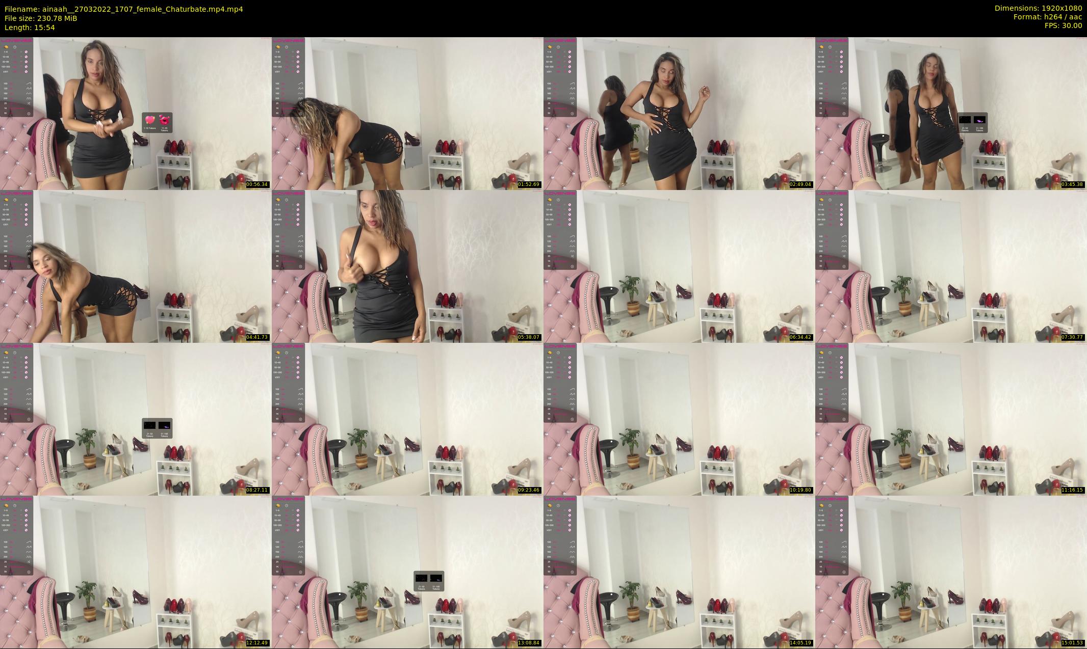 ainaah_ — 16 minute Chaturbate female cam show recording, 1080p, Mar 27, 2022