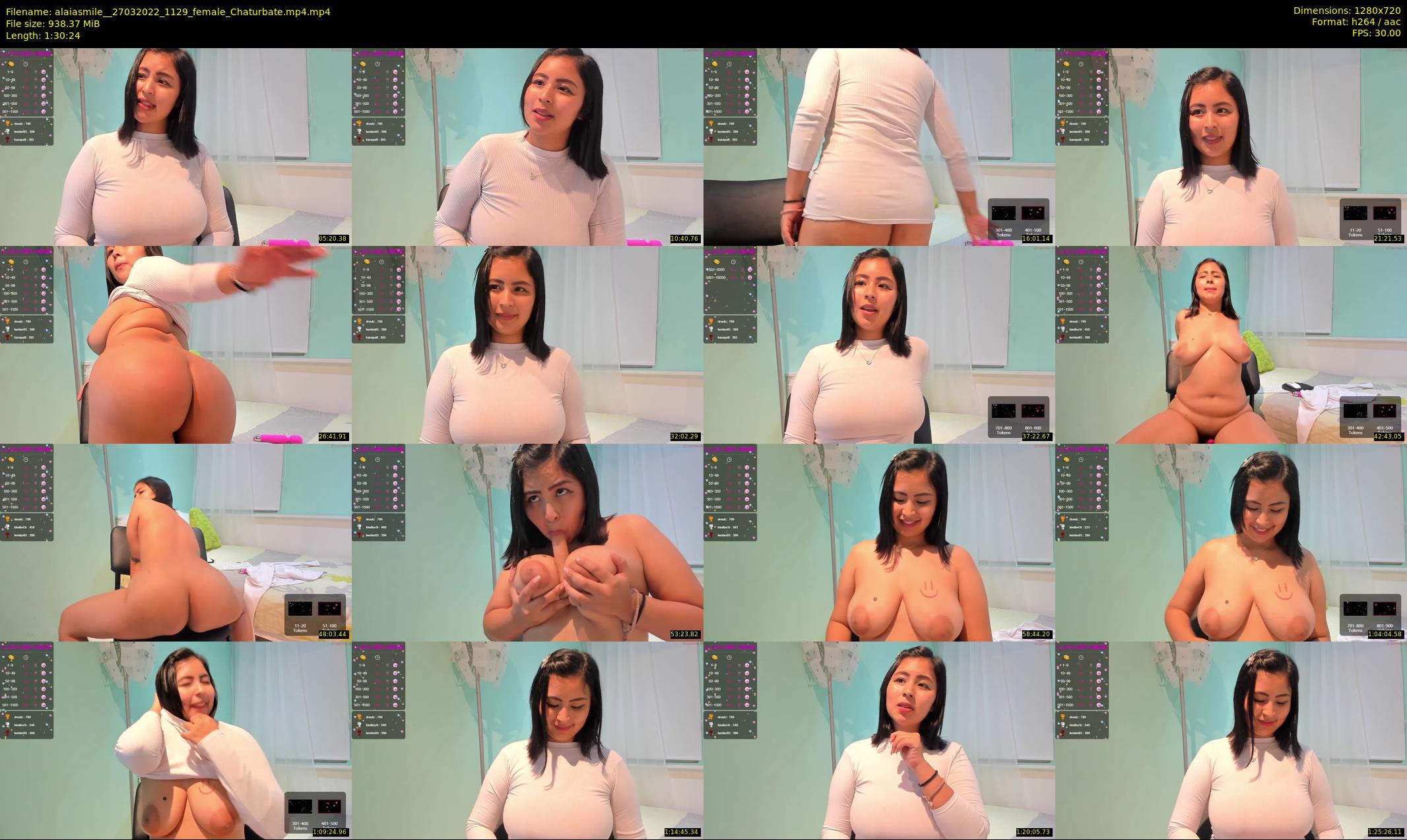 alaiasmile_ — 91 minute Chaturbate female cam show recording, 720p, Mar 27, 2022
