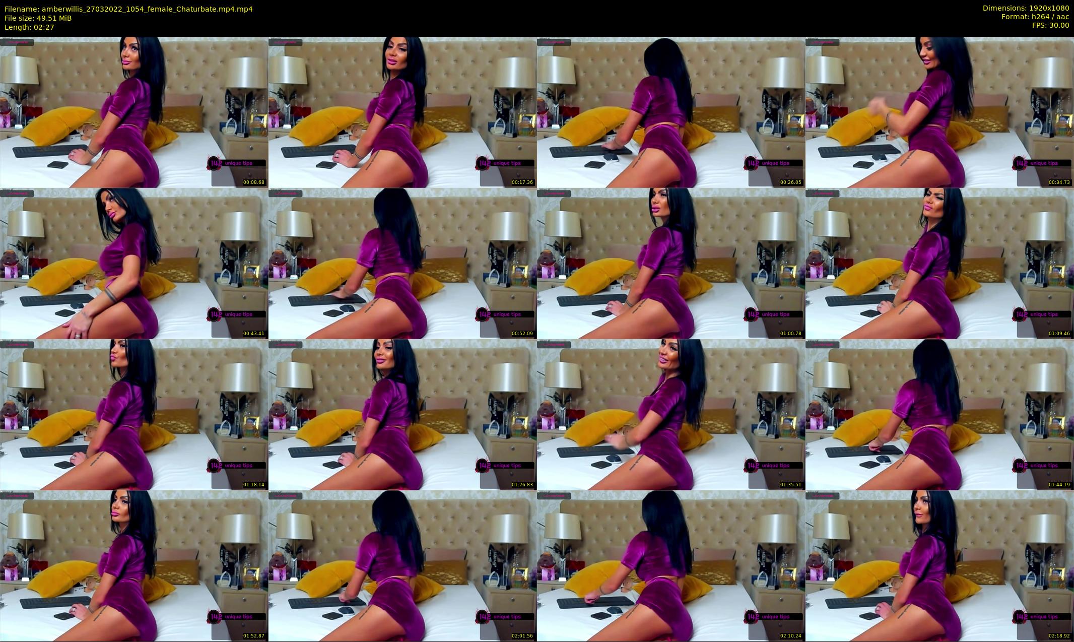 amberwillis — 3 minute Chaturbate female cam show recording, 1080p, Mar 27, 2022