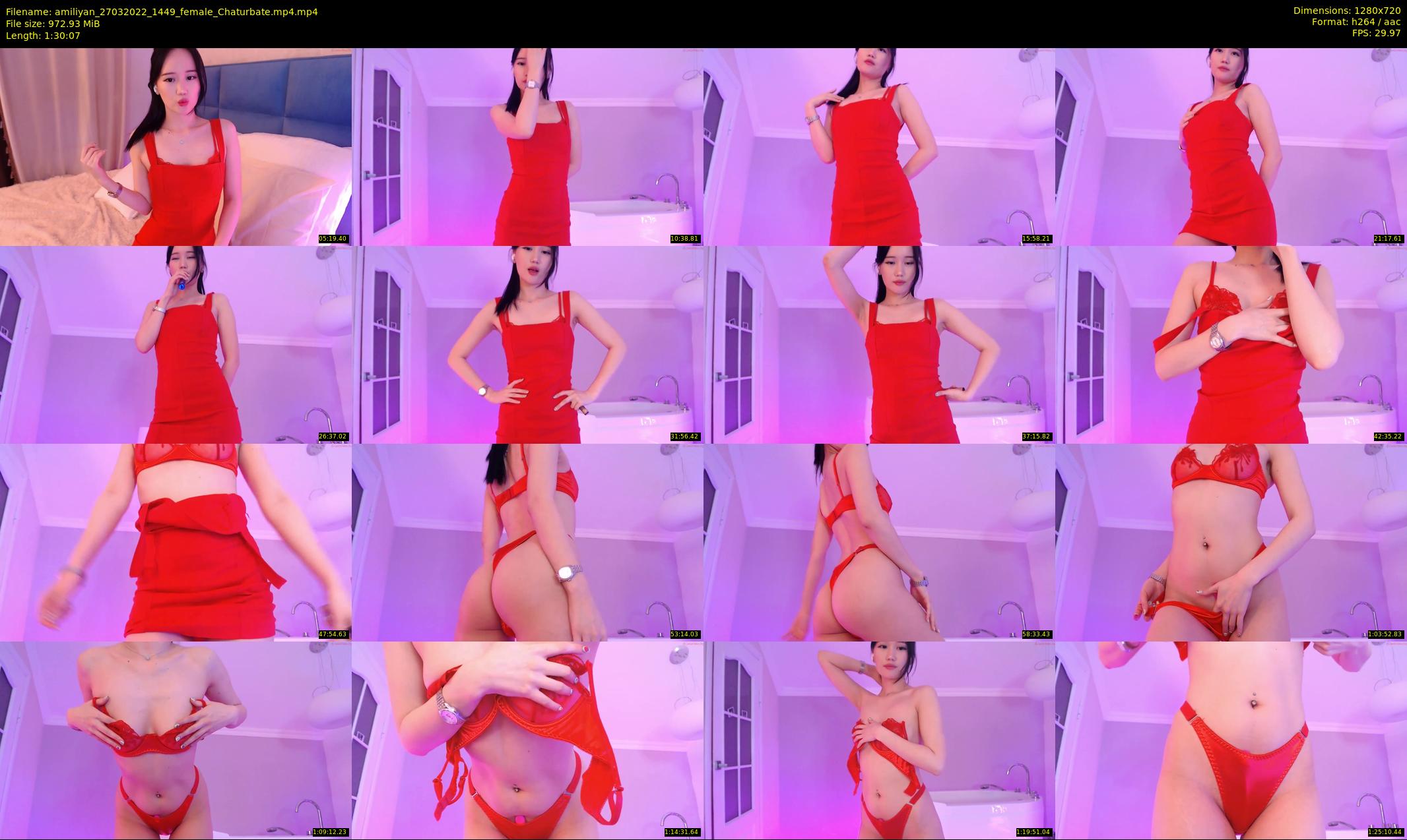 amiliyan — 91 minute Chaturbate female cam show recording, 720p, Mar 27, 2022