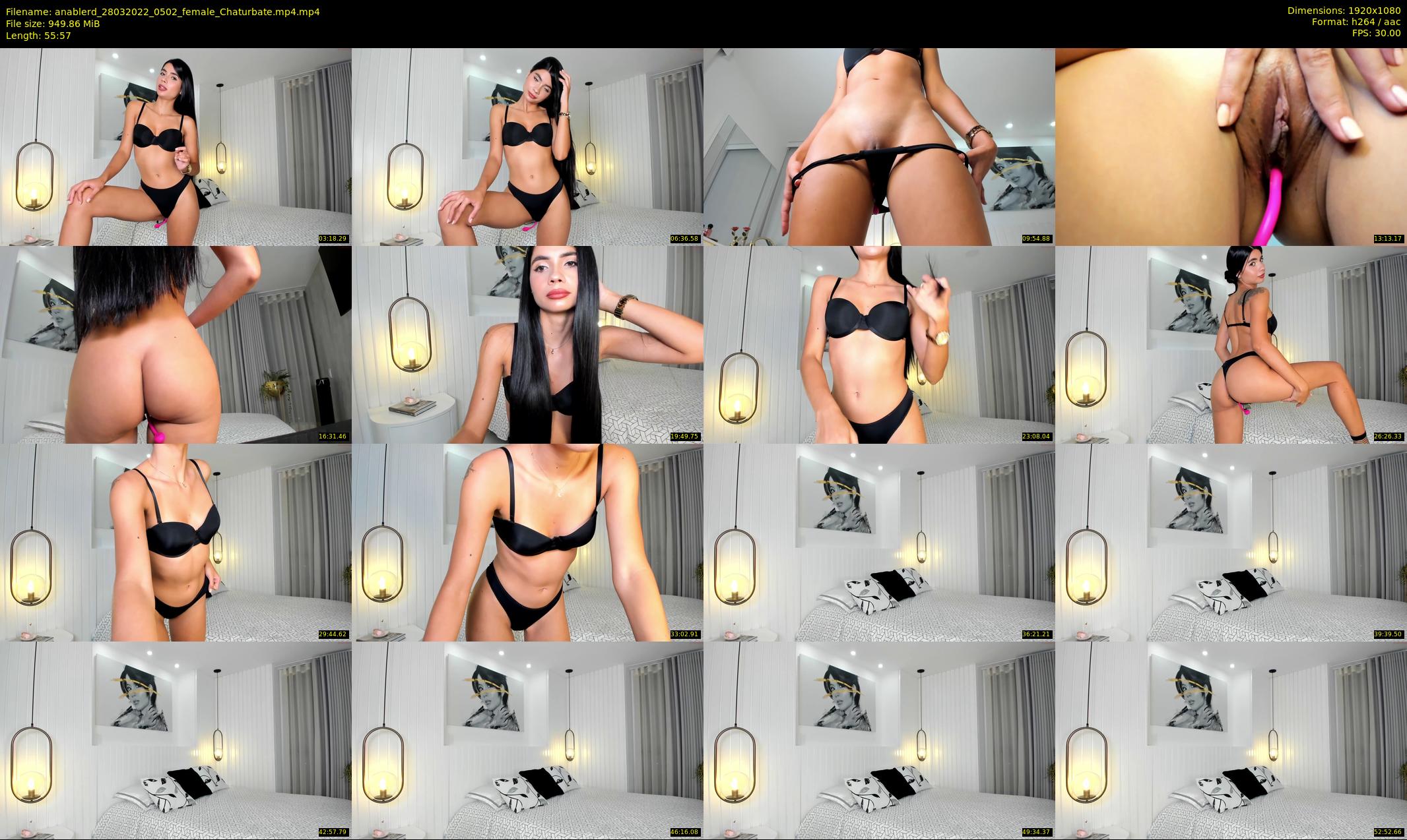 anablerd — 56 minute Chaturbate female cam show recording, 1080p, Mar 28, 2022