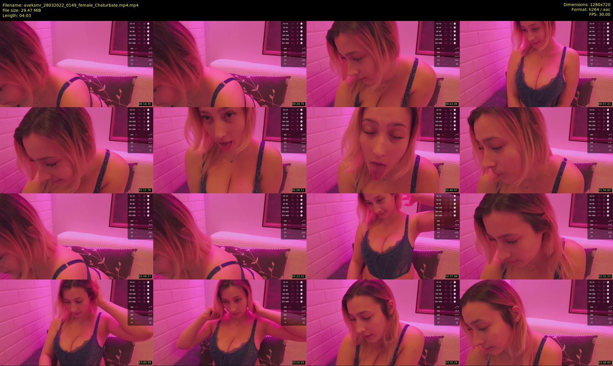 aveksmr — 5 minute Chaturbate couple cam show recording, 720p, Mar 28, 2022