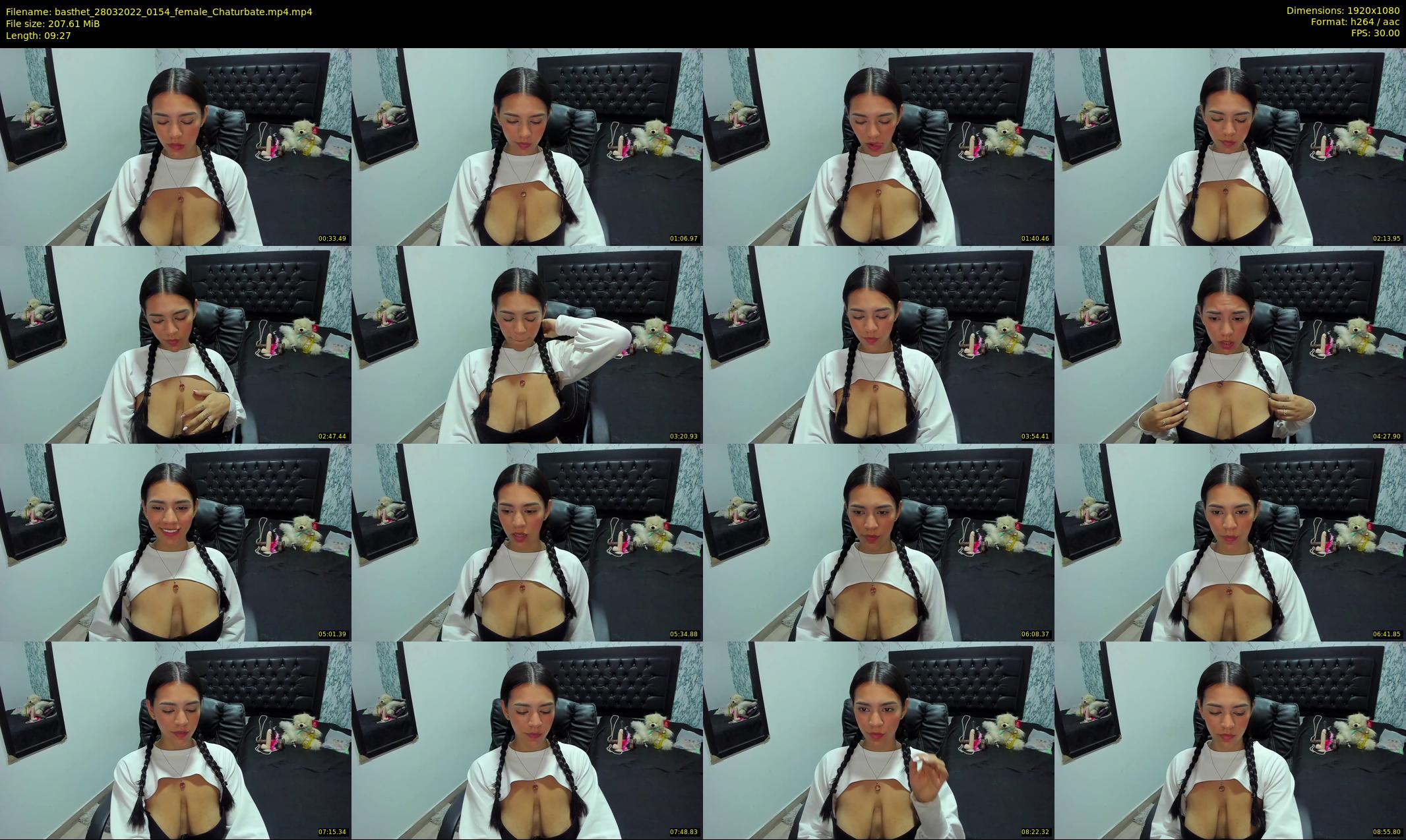 basthet — 10 minute Chaturbate female cam show recording, 1080p, Mar 28, 2022