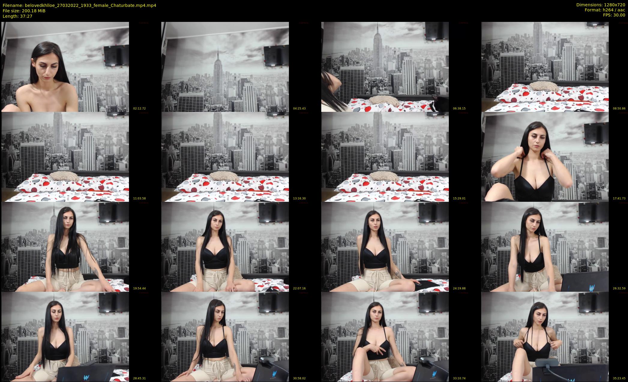belovedkhlloe — 38 minute Chaturbate female cam show recording, 720p, Mar 27, 2022