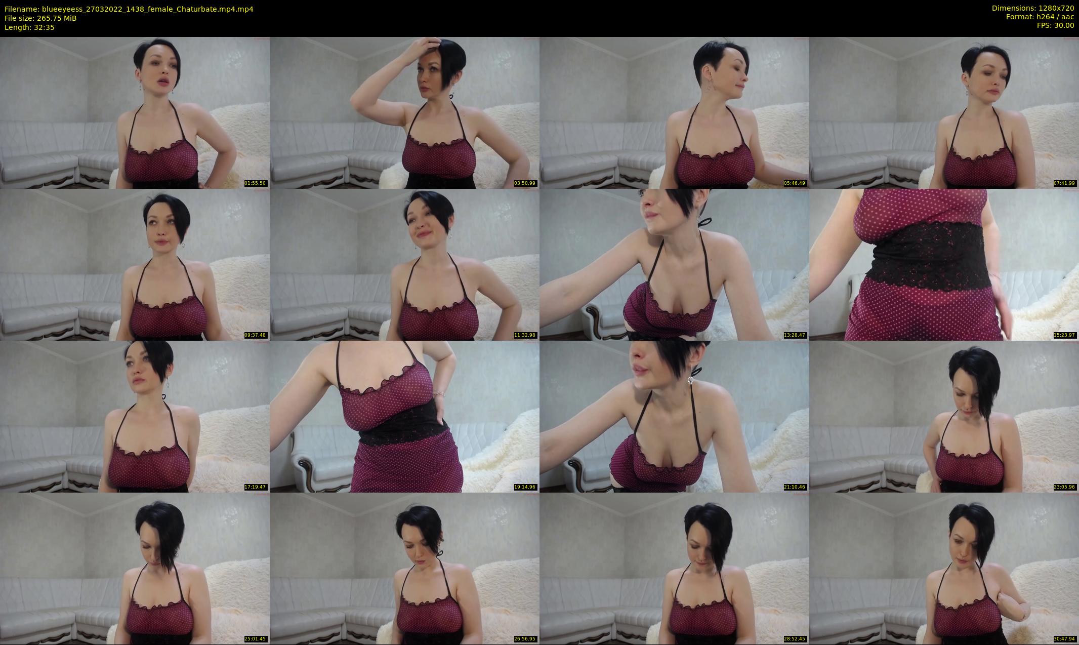 blueeyeess — 33 minute Chaturbate female cam show recording, 720p, Mar 27, 2022