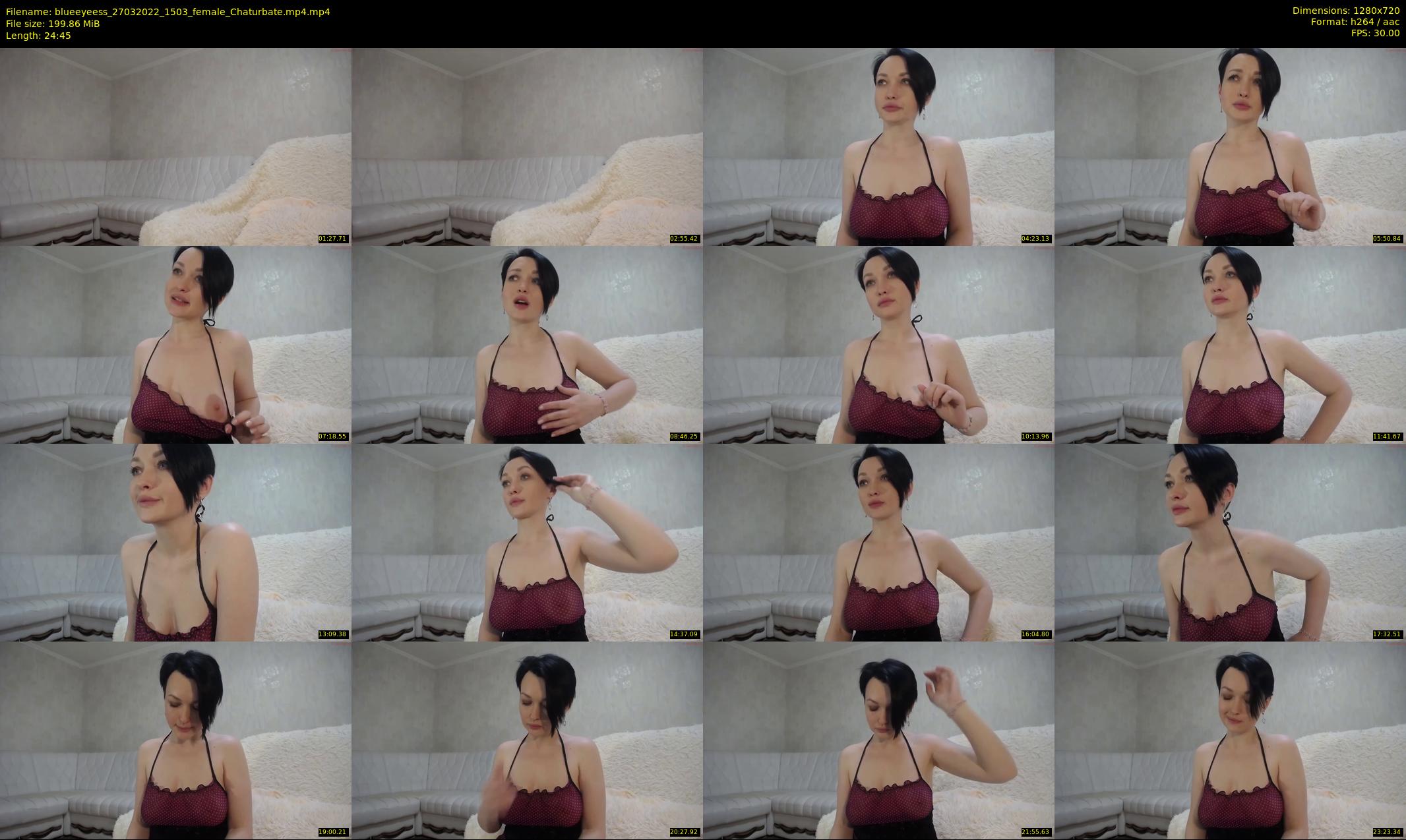 blueeyeess — 25 minute Chaturbate female cam show recording, 720p, Mar 27, 2022