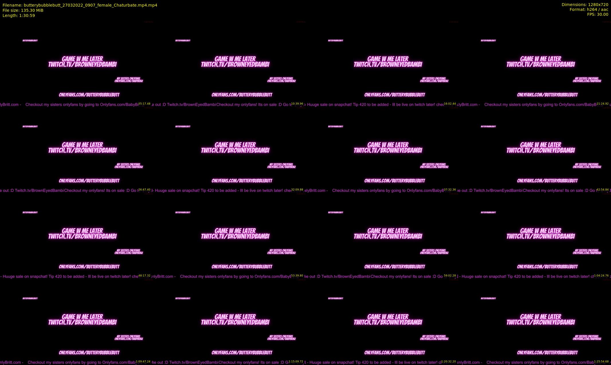 butterybubblebutt — 91 minute Chaturbate couple cam show recording, 720p, Mar 27, 2022
