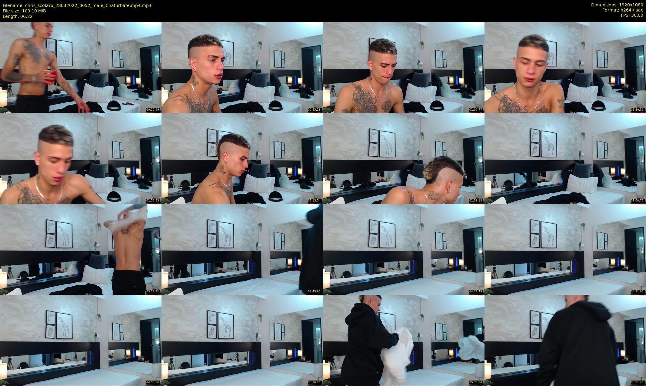 chris_scolaro — 7 minute Chaturbate male cam show recording, 1080p, Mar 28, 2022