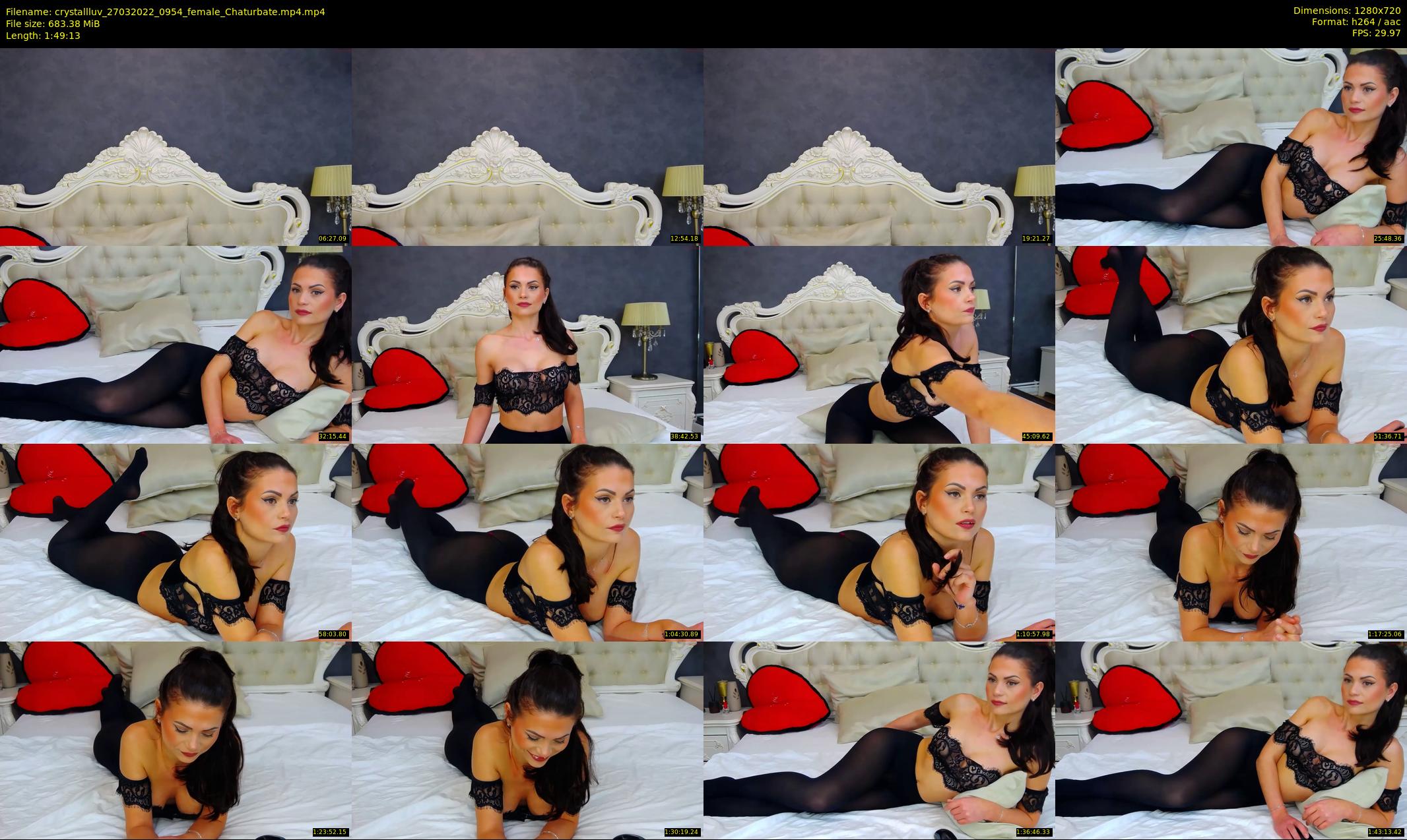 crystallluv — 110 minute Chaturbate female cam show recording, 720p, Mar 27, 2022