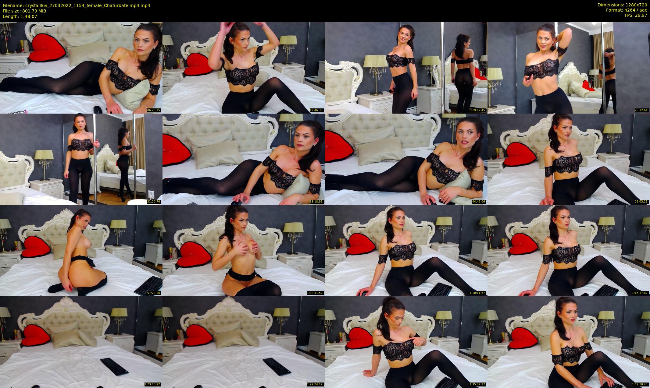 crystallluv — 109 minute Chaturbate female cam show recording, 720p, Mar 27, 2022