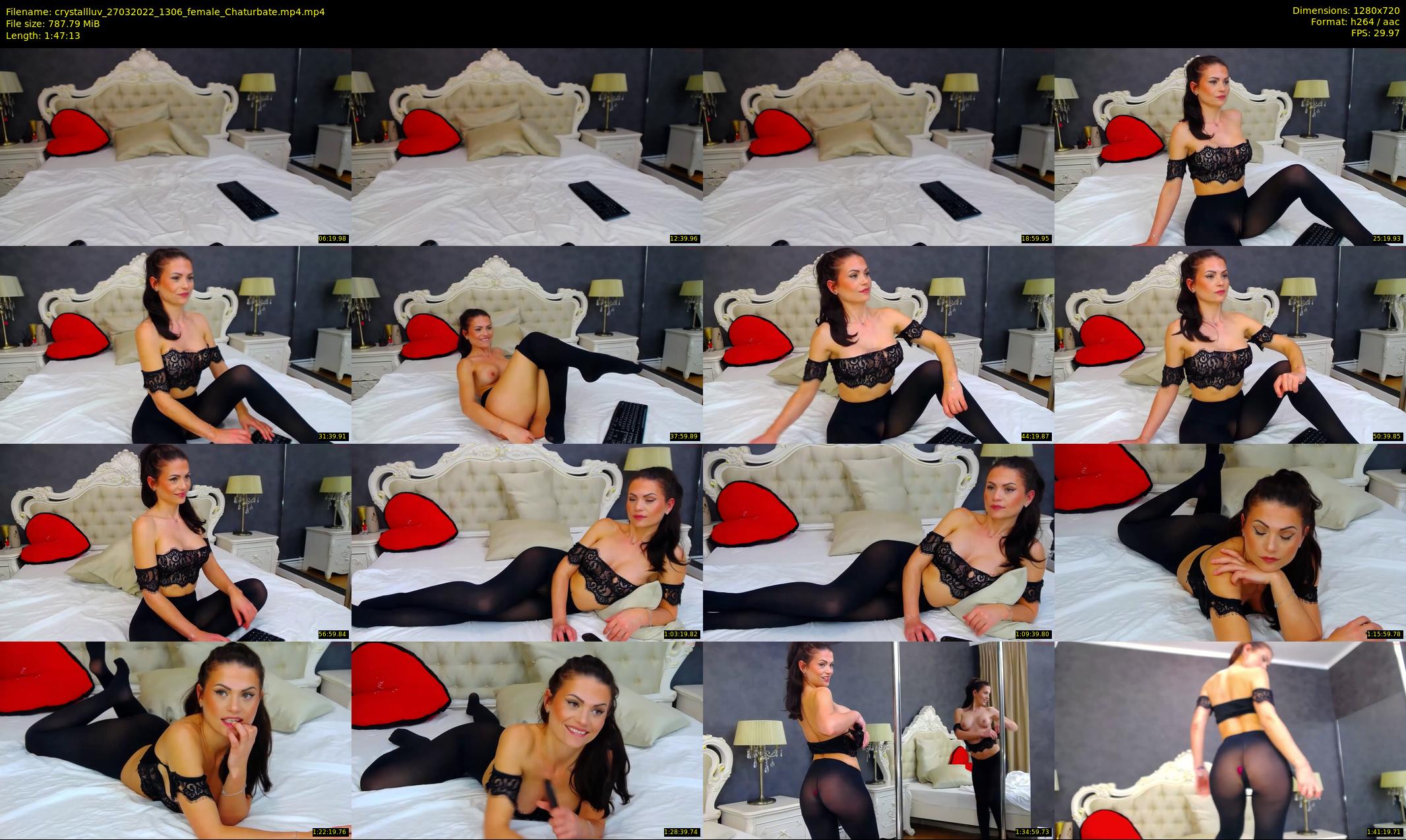 crystallluv — 108 minute Chaturbate female cam show recording, 720p, Mar 27, 2022