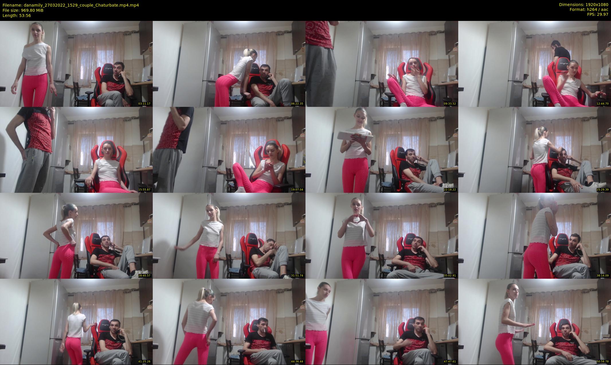 danamily — 54 minute Chaturbate female cam show recording, 1080p, Mar 27, 2022