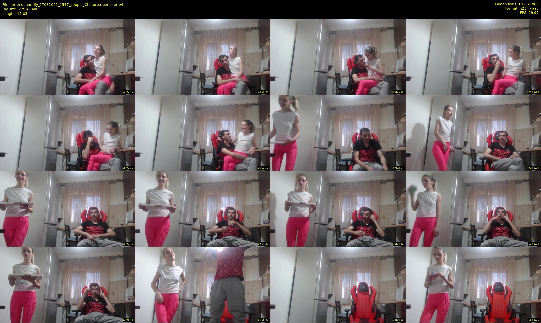 danamily — 18 minute Chaturbate female cam show recording, 1080p, Mar 27, 2022