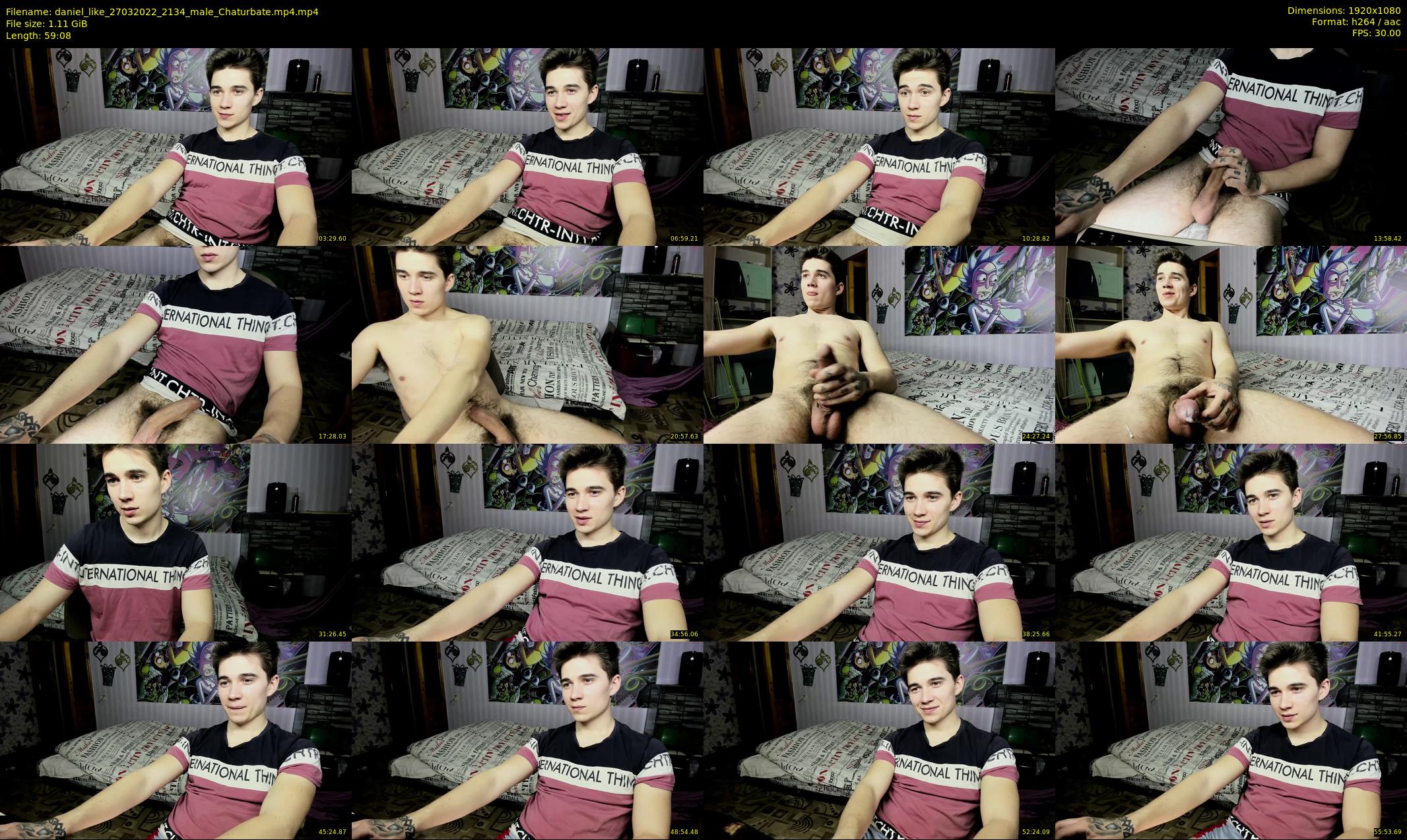 daniel_like — 60 minute Chaturbate male cam show recording, 1080p, Mar 27, 2022