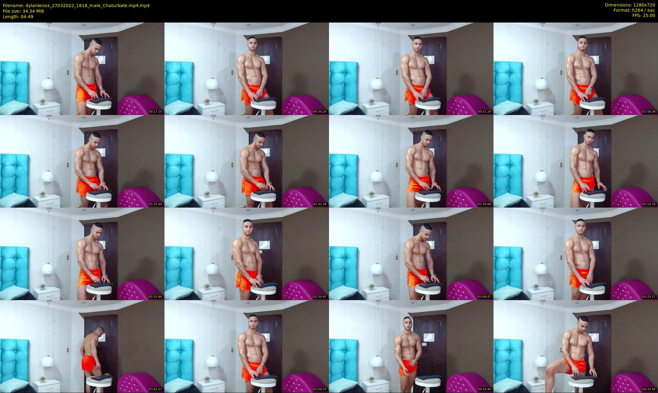 dylanlenox — 5 minute Chaturbate male cam show recording, 720p, Mar 27, 2022