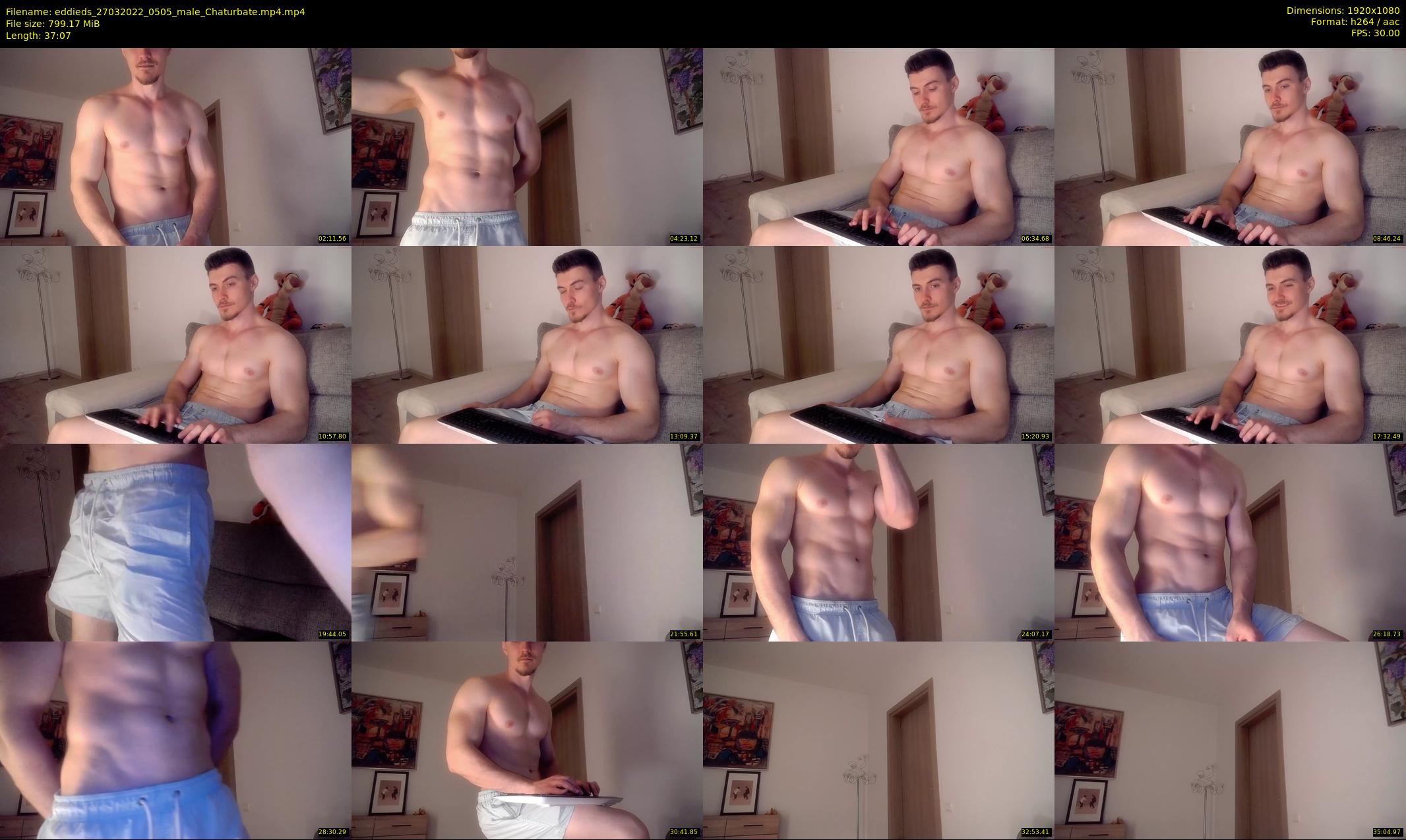 eddieds — 38 minute Chaturbate male cam show recording, 1080p, Mar 27, 2022