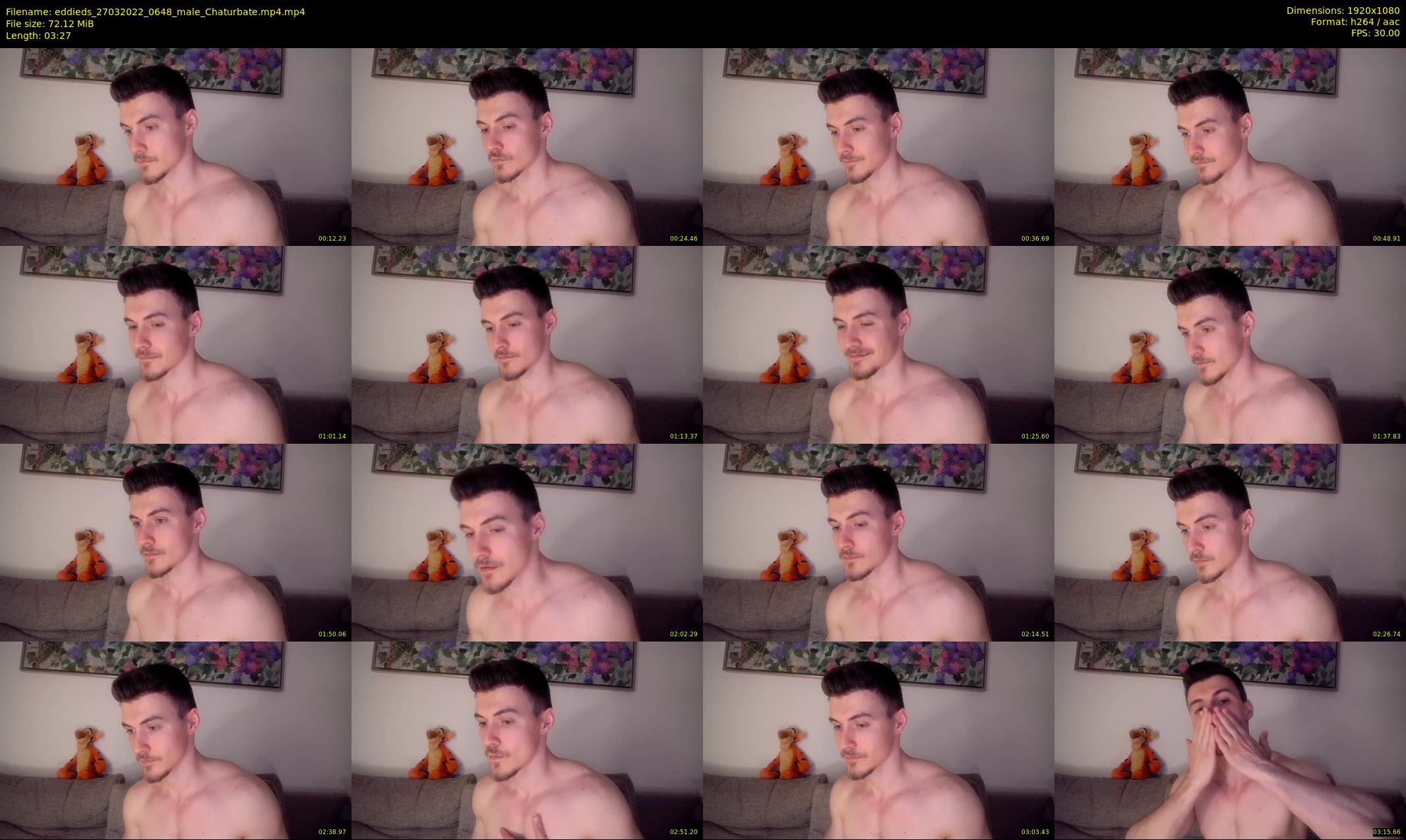 eddieds — 4 minute Chaturbate male cam show recording, 1080p, Mar 27, 2022