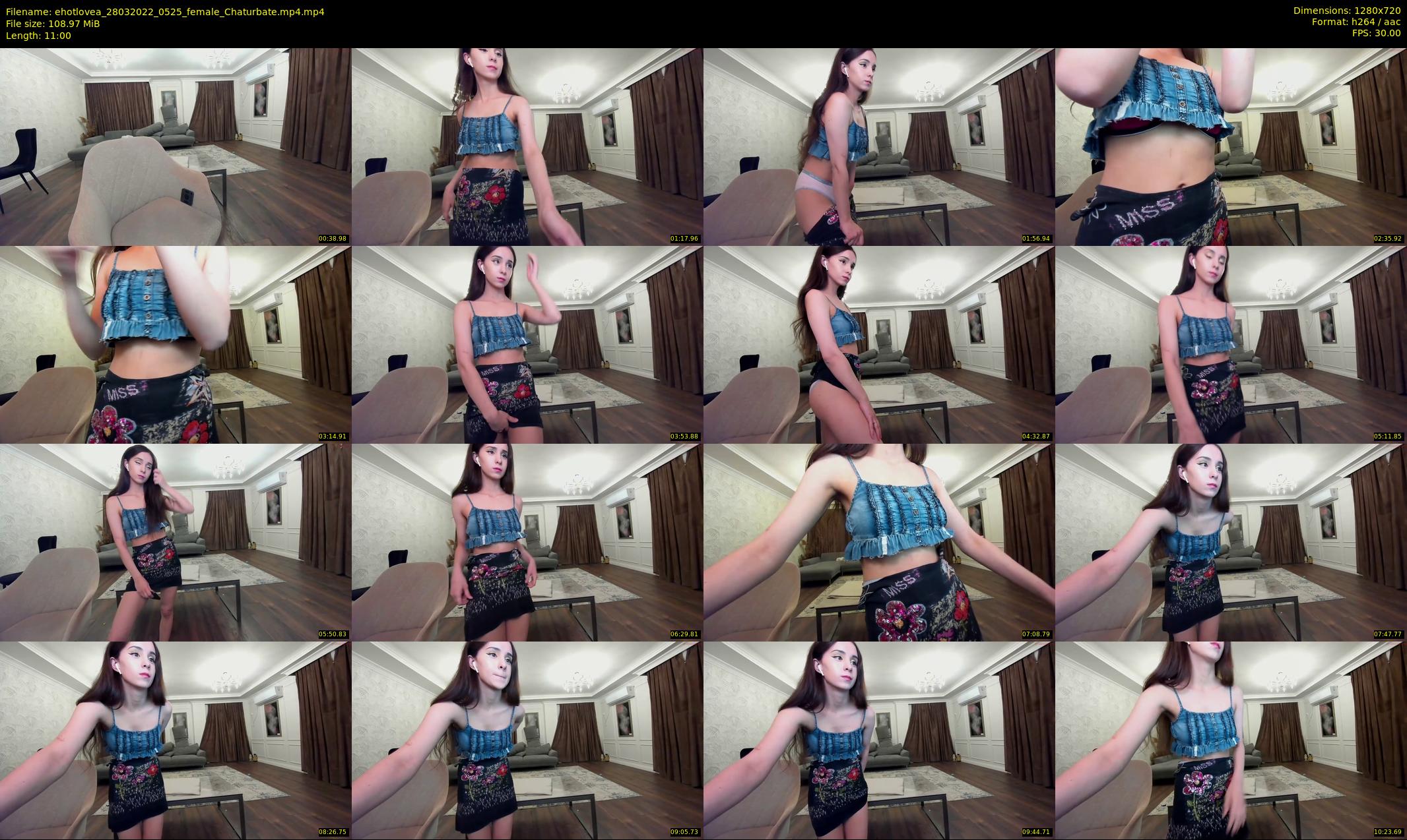 ehotlovea — 11 minute Chaturbate female cam show recording, 720p, Mar 28, 2022